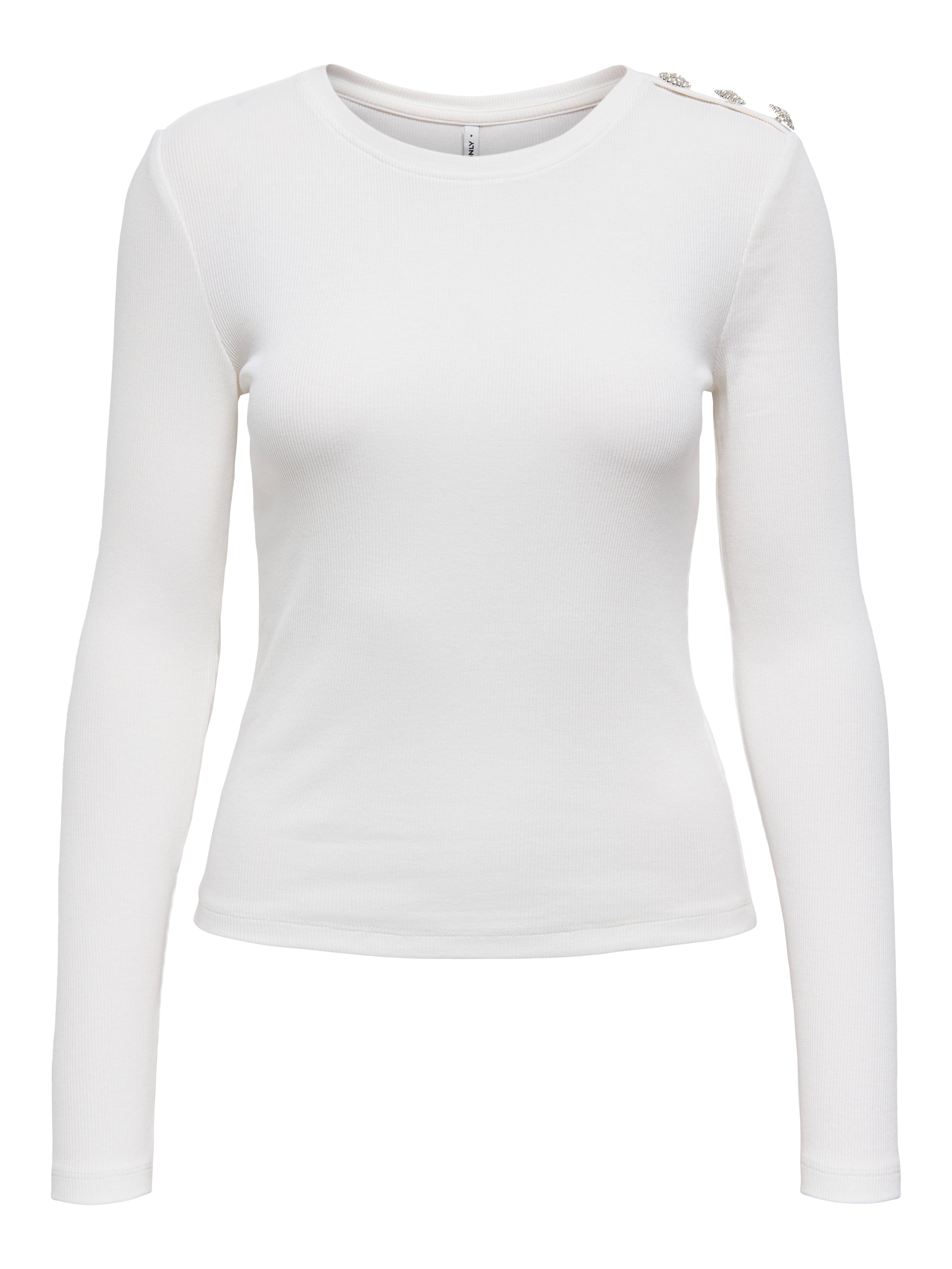 ONLY Langarmshirt ONLCHECKIE LIFE L/S TOP BOX JRS günstig online kaufen