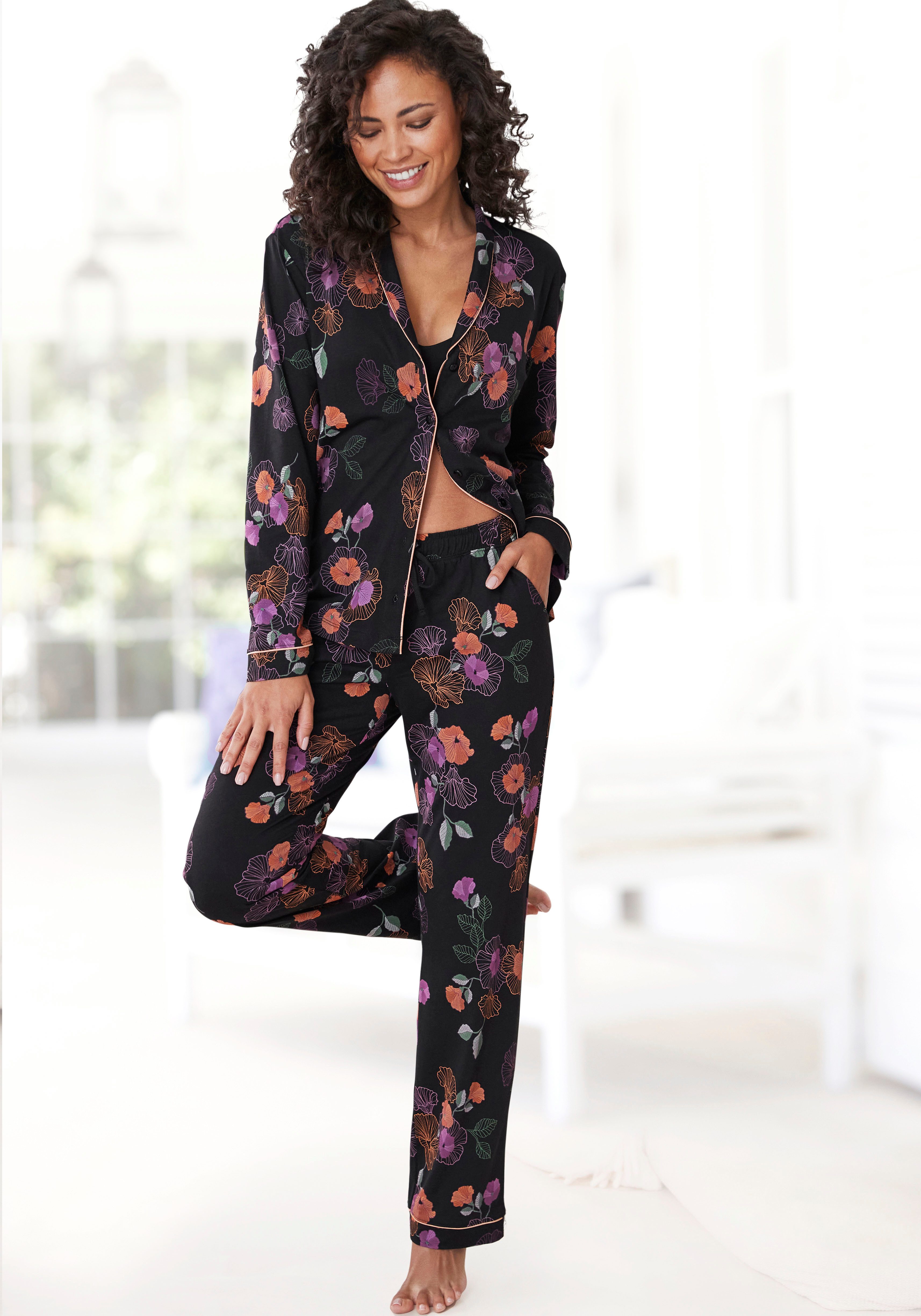 Vivance Dreams Pyjama (2 tlg) mit günstig online kaufen