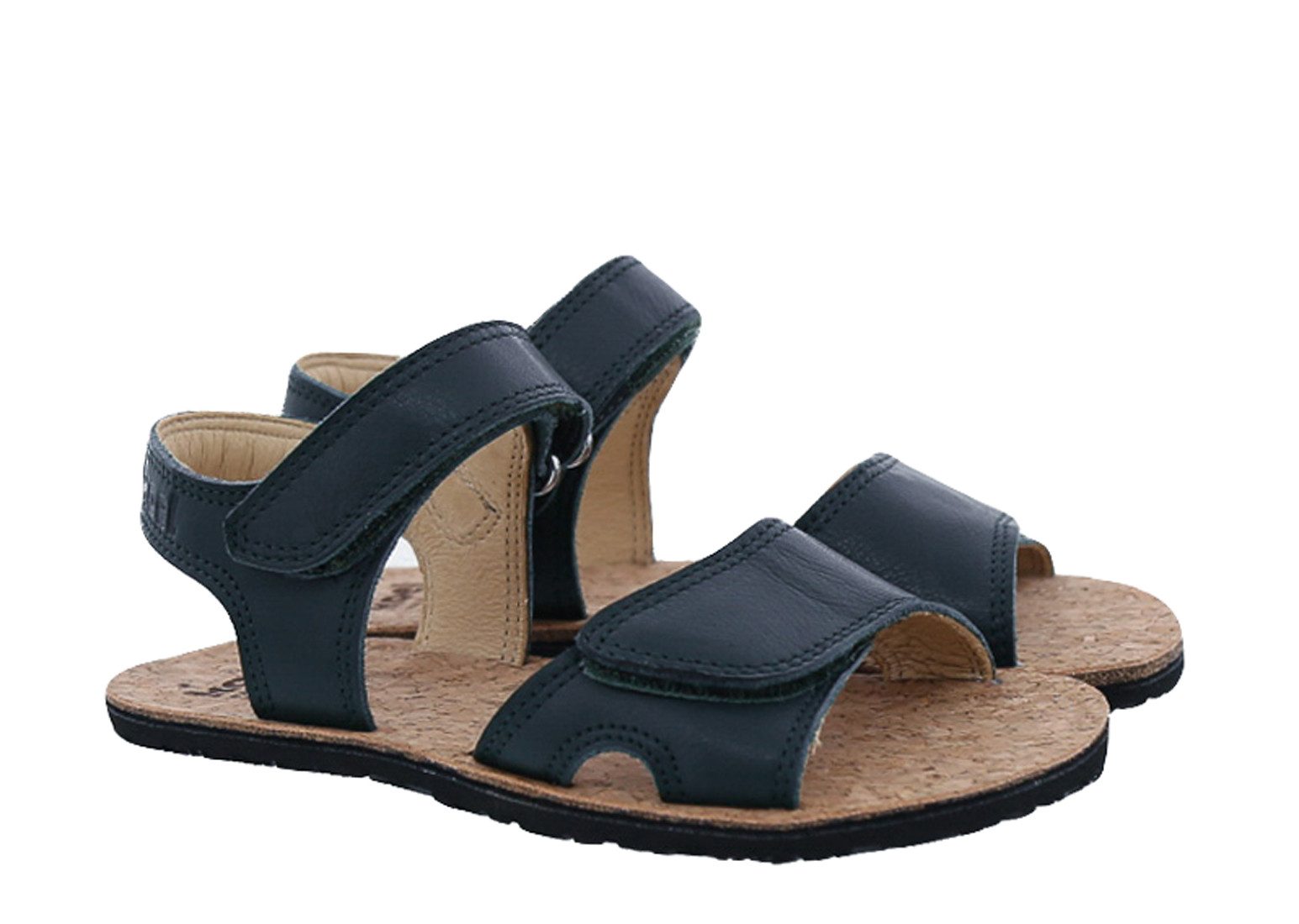 KOEL Koel Sandalen Barfußschuhe Barefoot Ashley Leder Blue Sandalette