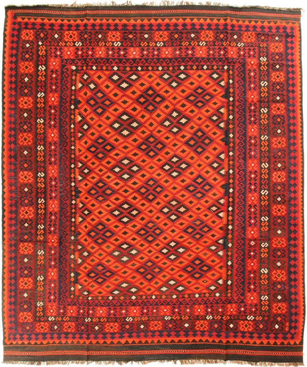 Orientteppich Kelim Afghan Antik 248x291 Handgewebter Orientteppich, Nain Trading, rechteckig, Höhe: 3 mm