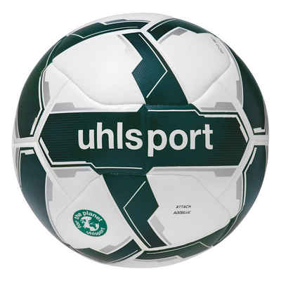 uhlsport Fußball Attack Addglue for the planet weiß/dunkelgrün/silber