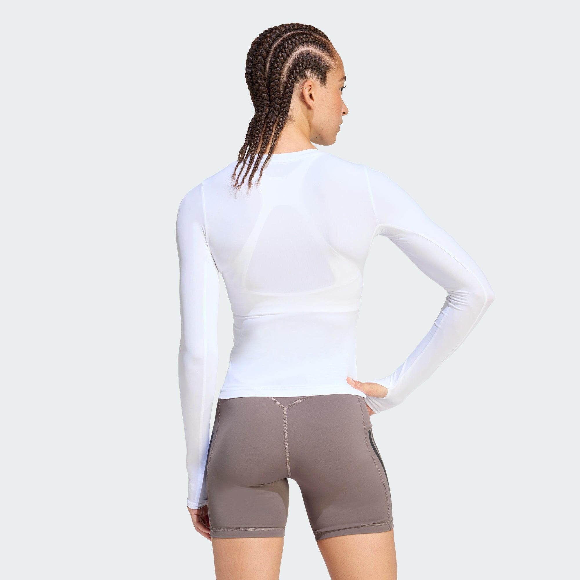 adidas Performance Longsleeve POWER ESSENTIALS WORKOUT CONTOUR LONGSLEEVE