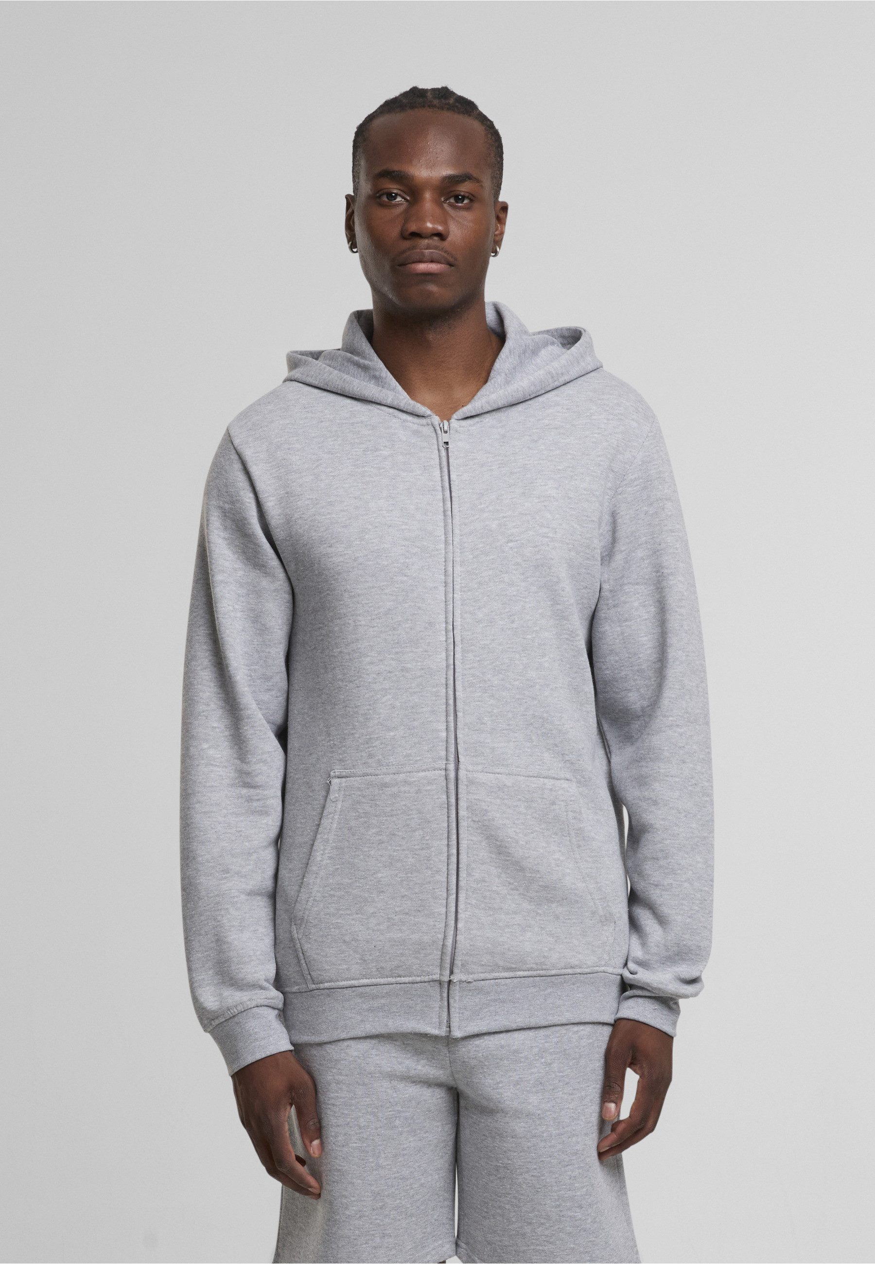 URBAN CLASSICS Sweatjacke Urban Classics Basic Essential Zip Hoody