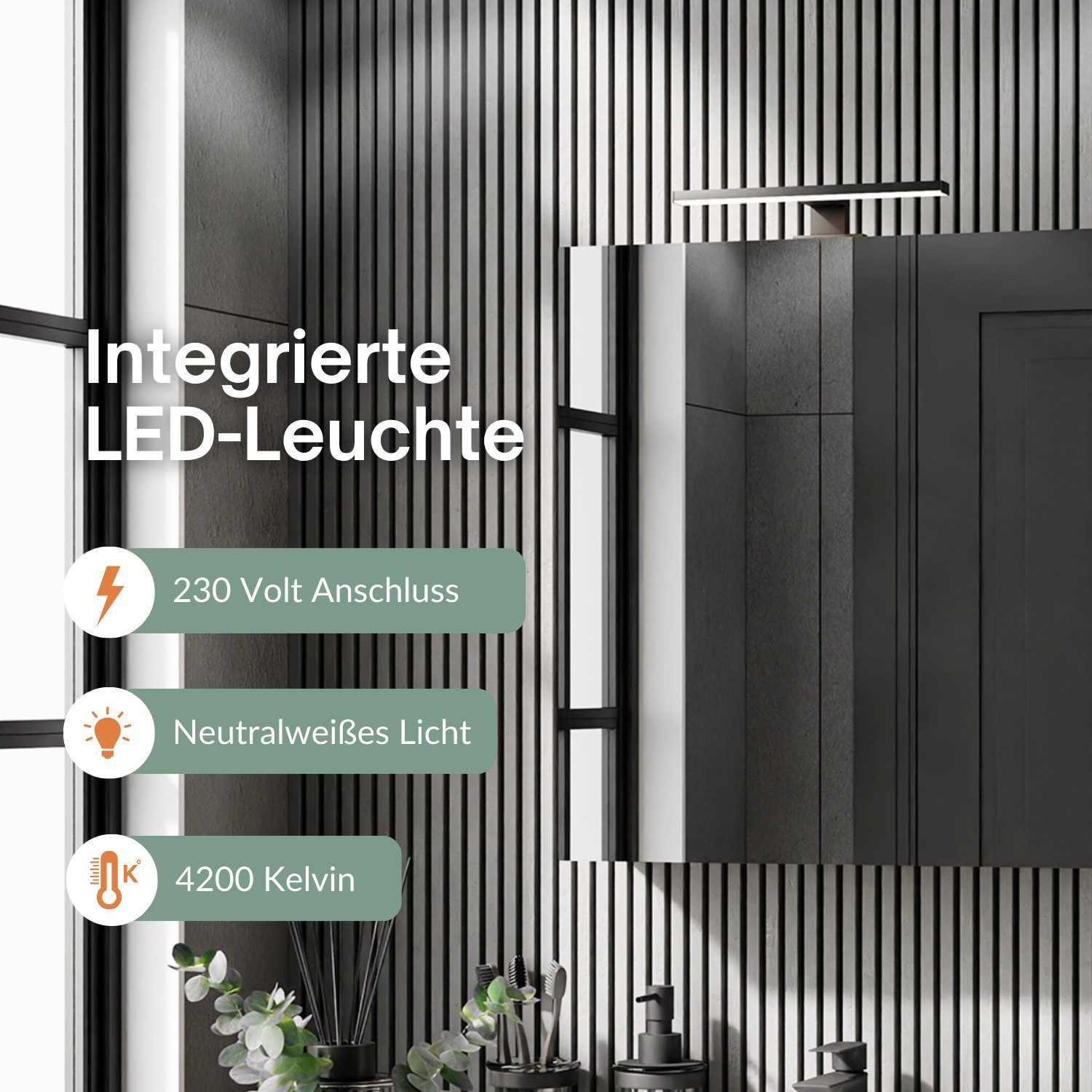 Planetmöbel Badezimmerspiegelschrank Spiegelschrank Merkur (Spiegelschrank günstig online kaufen