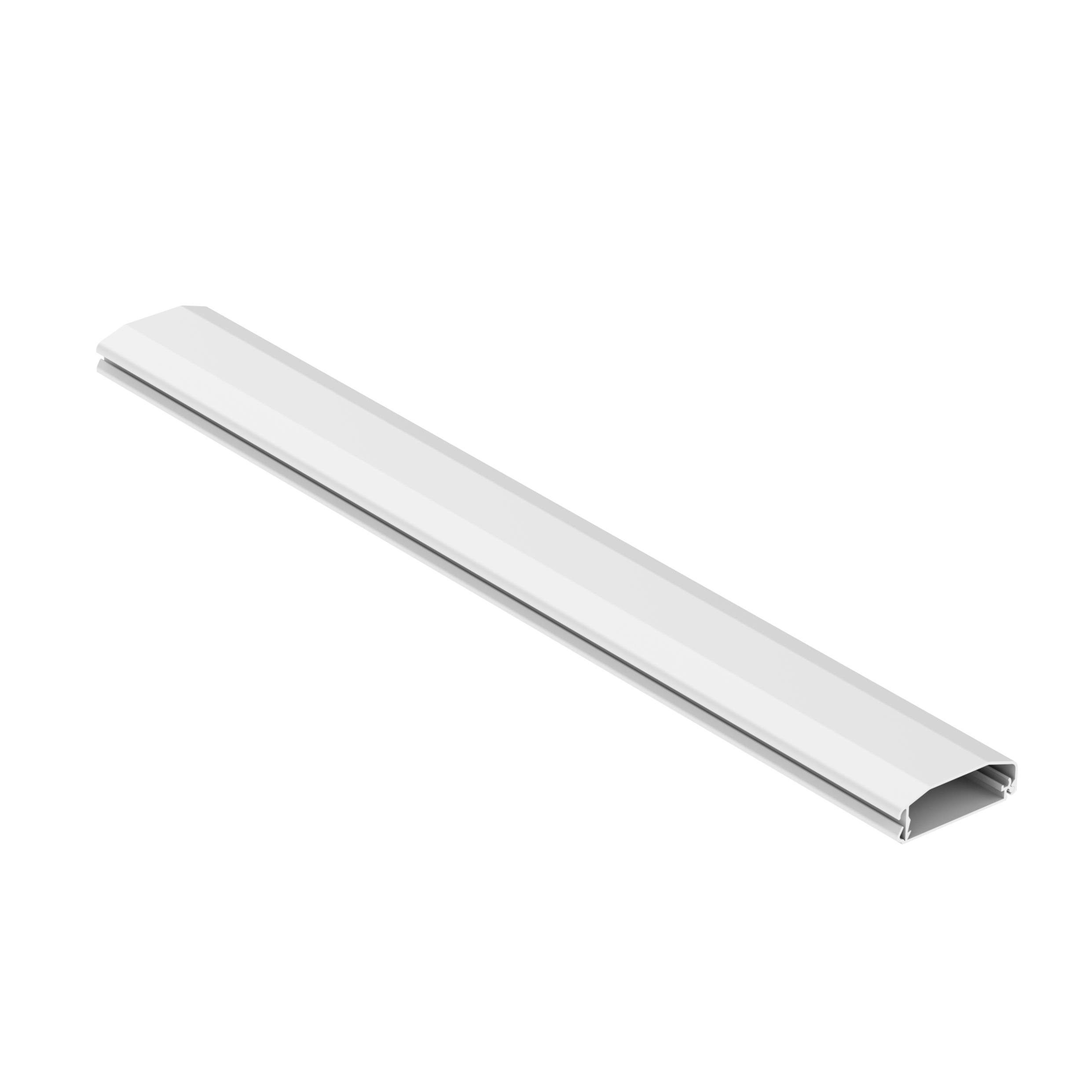 conecto Kabelkanal zum Kleben oder Schrauben PVC oder Alu, 50-100cm