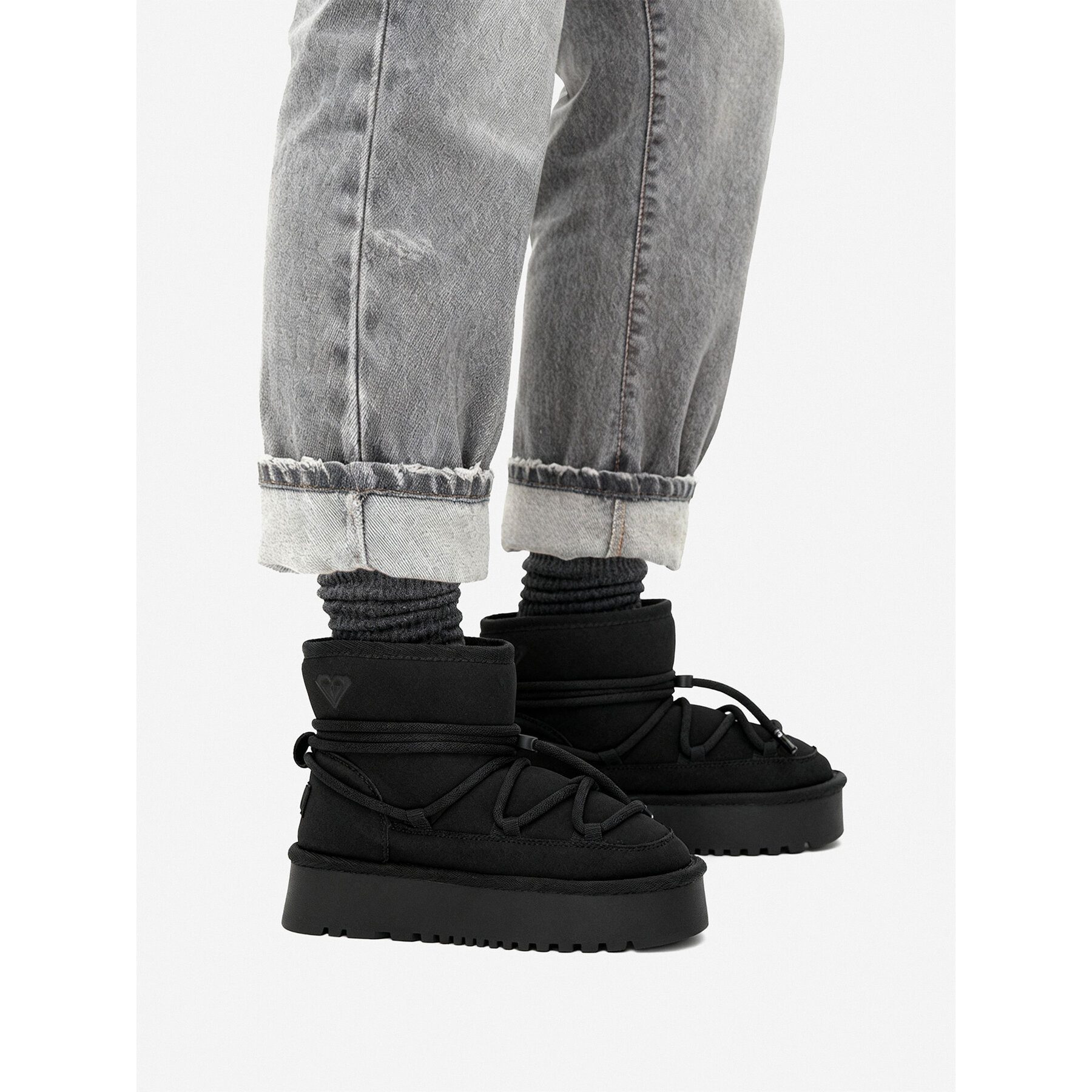 Roxy Roxy Damen-Schneestiefel Schwarz CEO-HDR2503-3 Snowboots