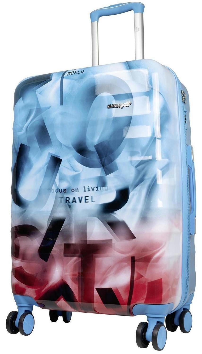 Warenhandel König Hartschalen-Trolley Revona, 4 Rollen, Dehnfalte für Gr. L günstig online kaufen