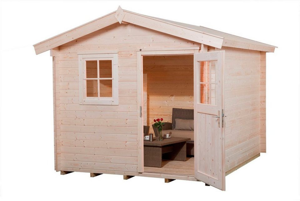 weka Gartenhaus Premium28 FT, 250 x 200, BxT: 300x234 cm