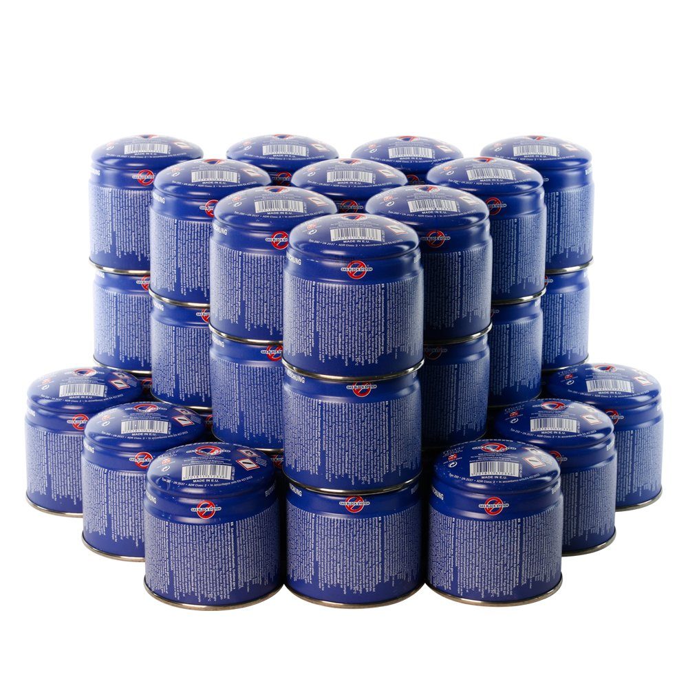 MaXimum Camping-Gas 36 x 190gr Butangaskartusche: Sicher, Zertifiziert & Ideal für Outdoor, Stechkartusche mit Leckbegrenzer