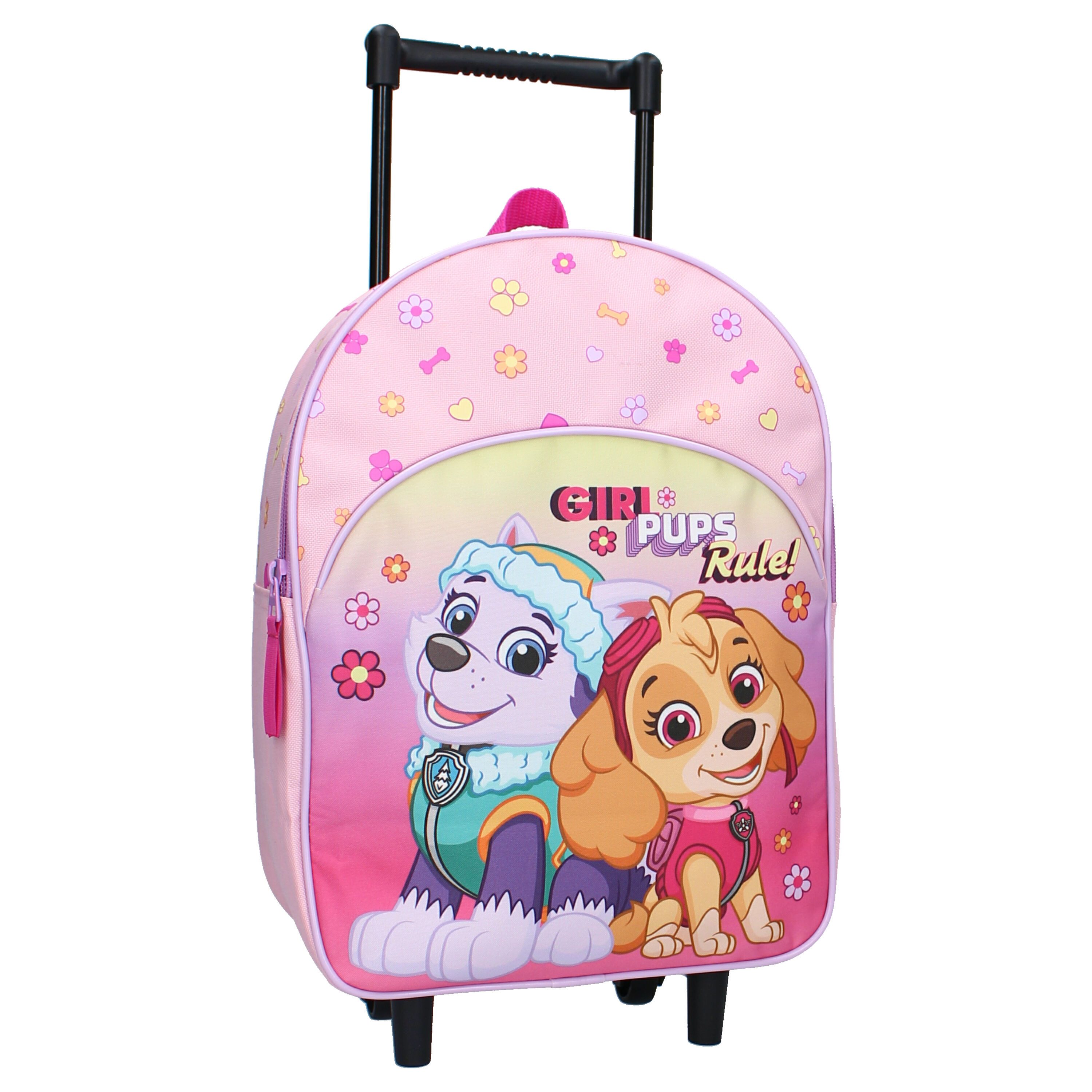 PAW PATROL Kinderrucksack Rucksack Kinder Trolley mit Rollen und Ausziehgriff (1-tlg)