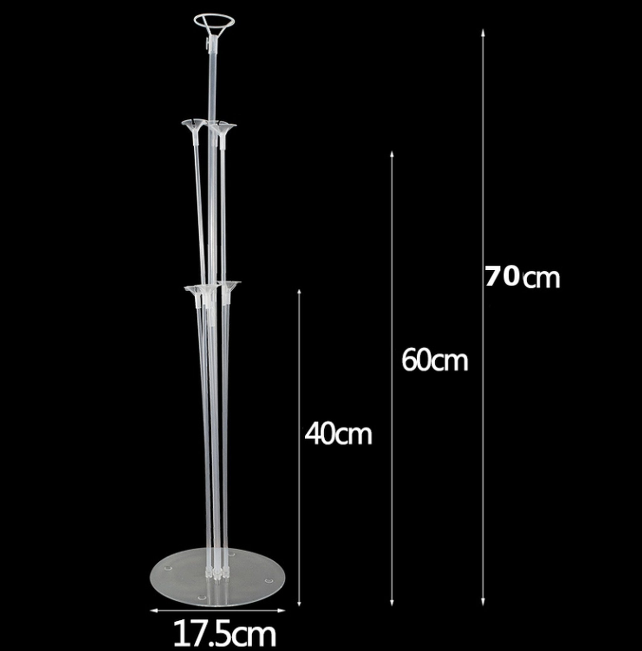 Festivalartikel Aufblasbares Partyzubehör Aufblasartikel Ständer Dekoration Hochzeit Geburtstag Kommunion 70cm