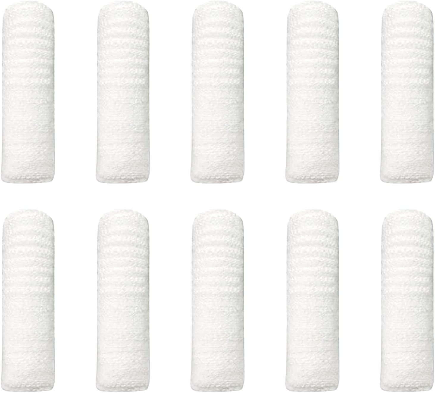 FELIXLEO Tierzahnbürste 10 Stück Fingerzahnbürsten Hund wiederverwendbar Zahnpflege