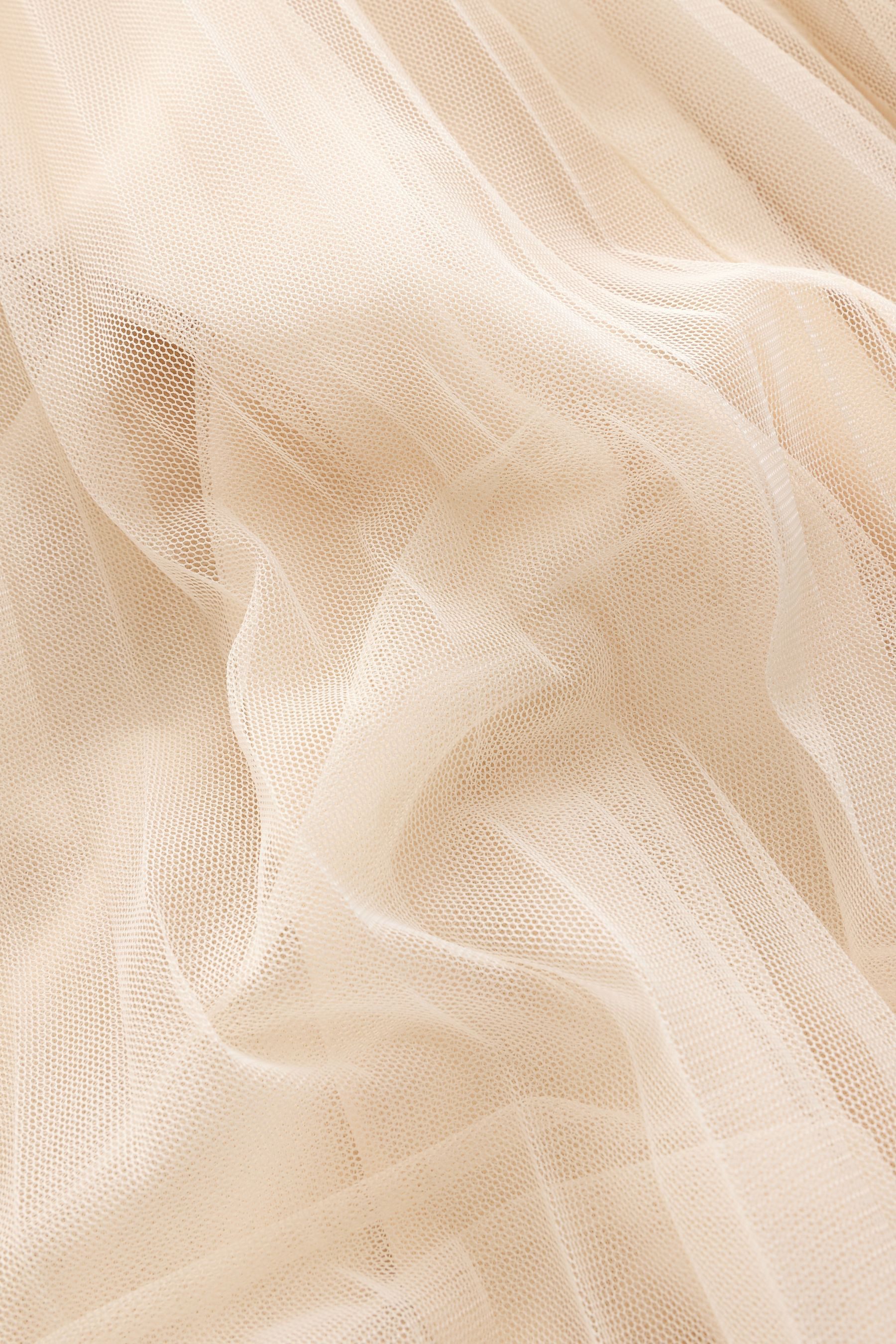 Next Maxirock Plissierter Tüll-Maxirock aus Mesh (1-tlg) günstig online kaufen