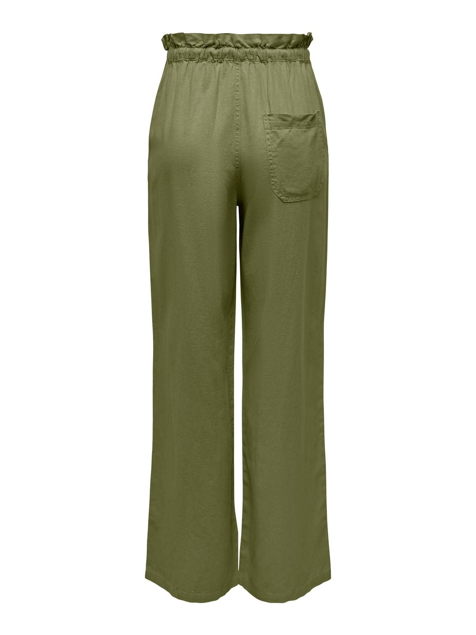 ONLY Stoffhose (1-tlg) Damen (45) Hose ONLCARO oliv