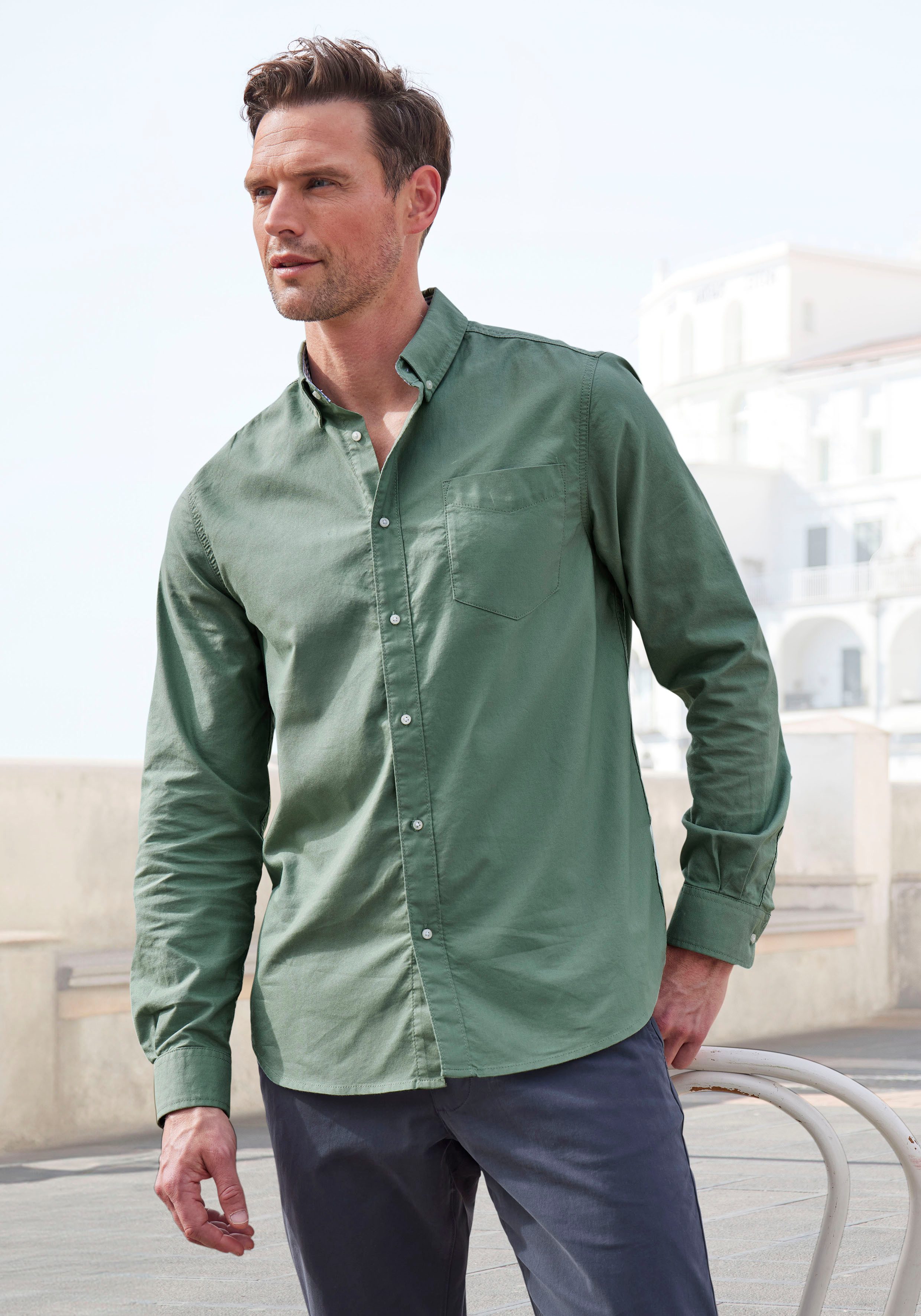 Langarmhemd regular-fit