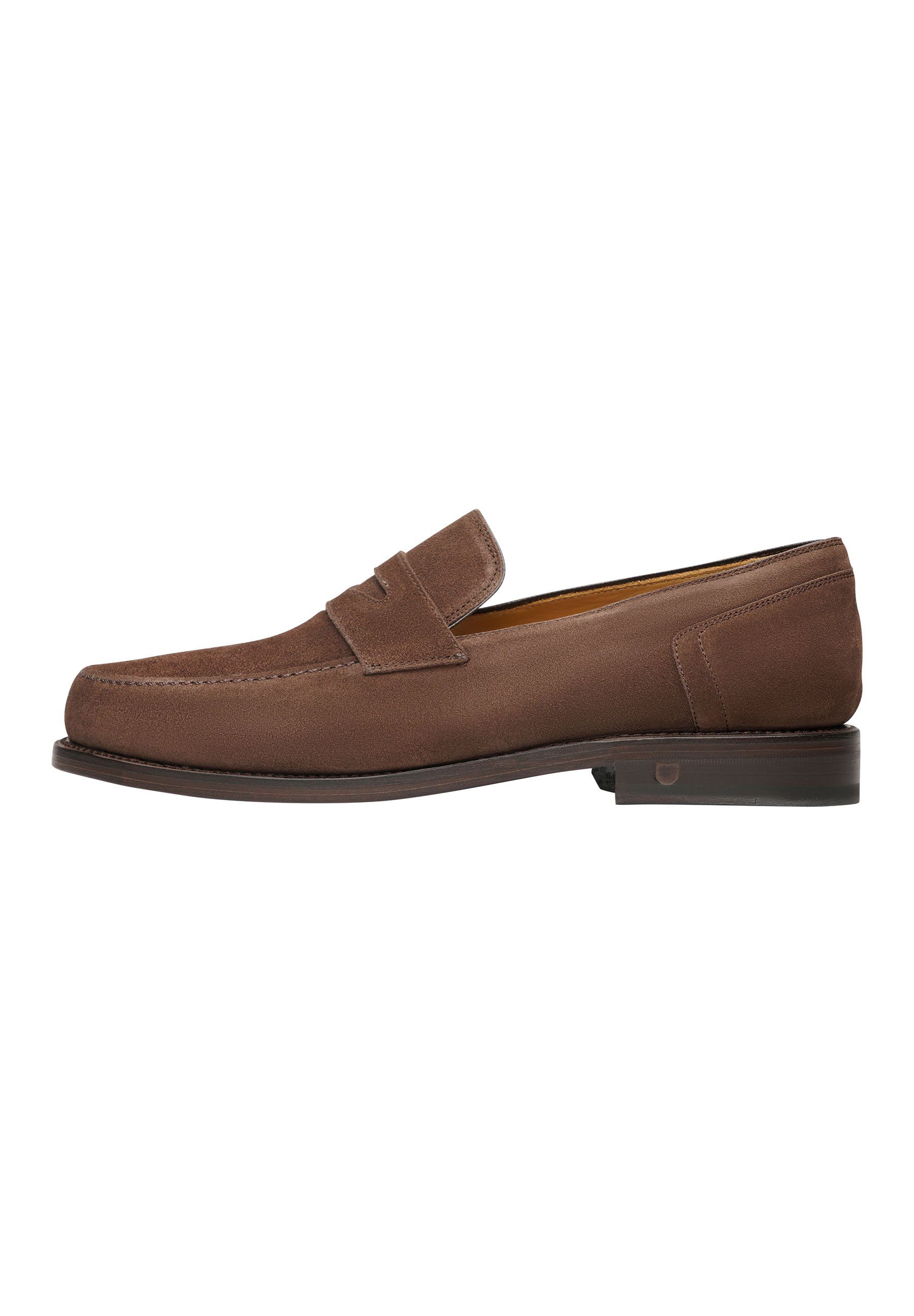 Henry Stevens Haywood PL Businessschuh Loafer Herren Halbschuhe Leder handgefertigt, Anzugschuhe Slipper