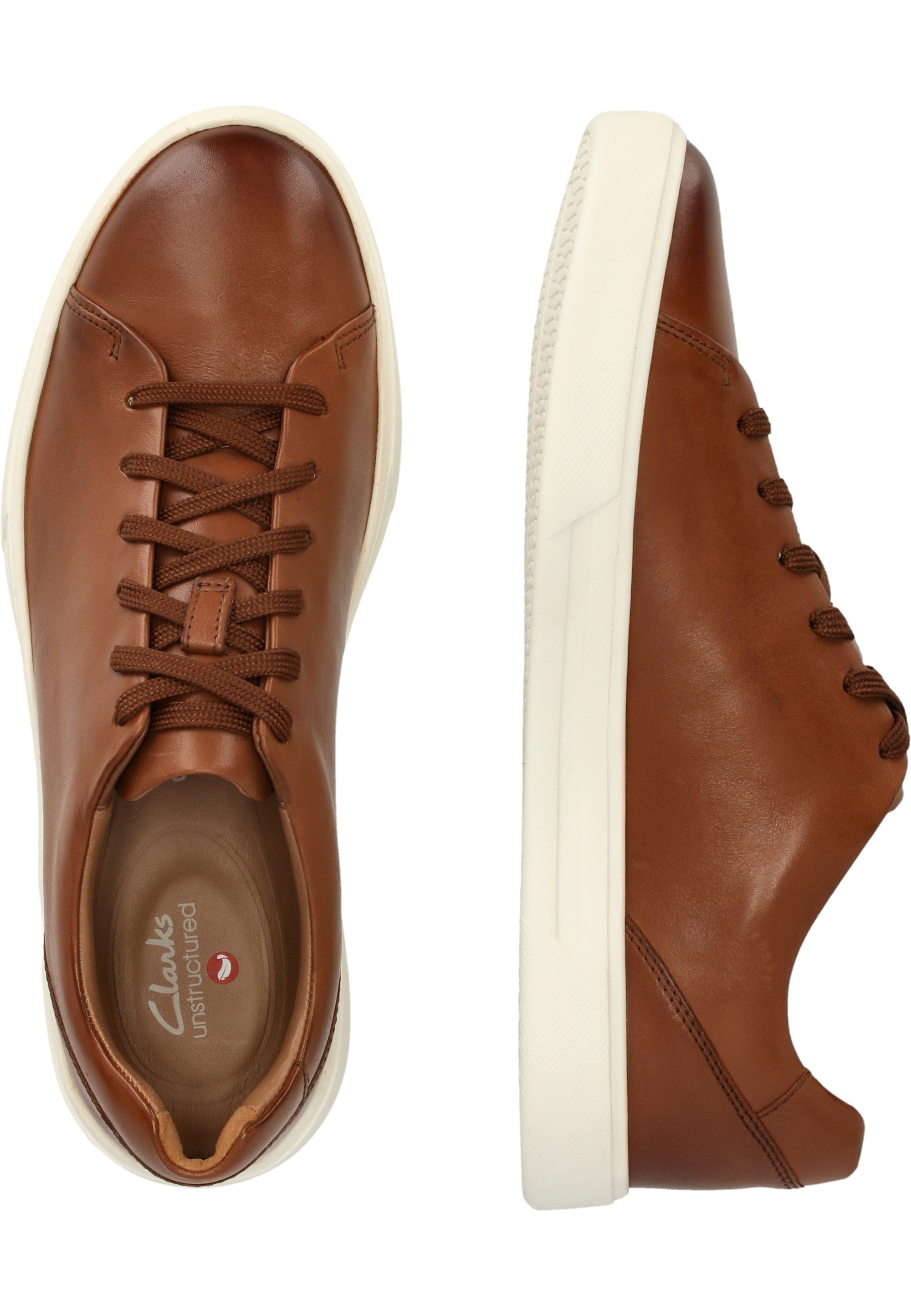 Clarks Un Costa Lace Sneaker mit bequemem konturiertem Fußbett