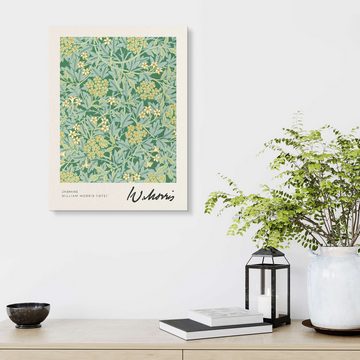 Posterlounge Forex-Bild William Morris, Jasmine, Wohnzimmer Rustikal Grafikdesign