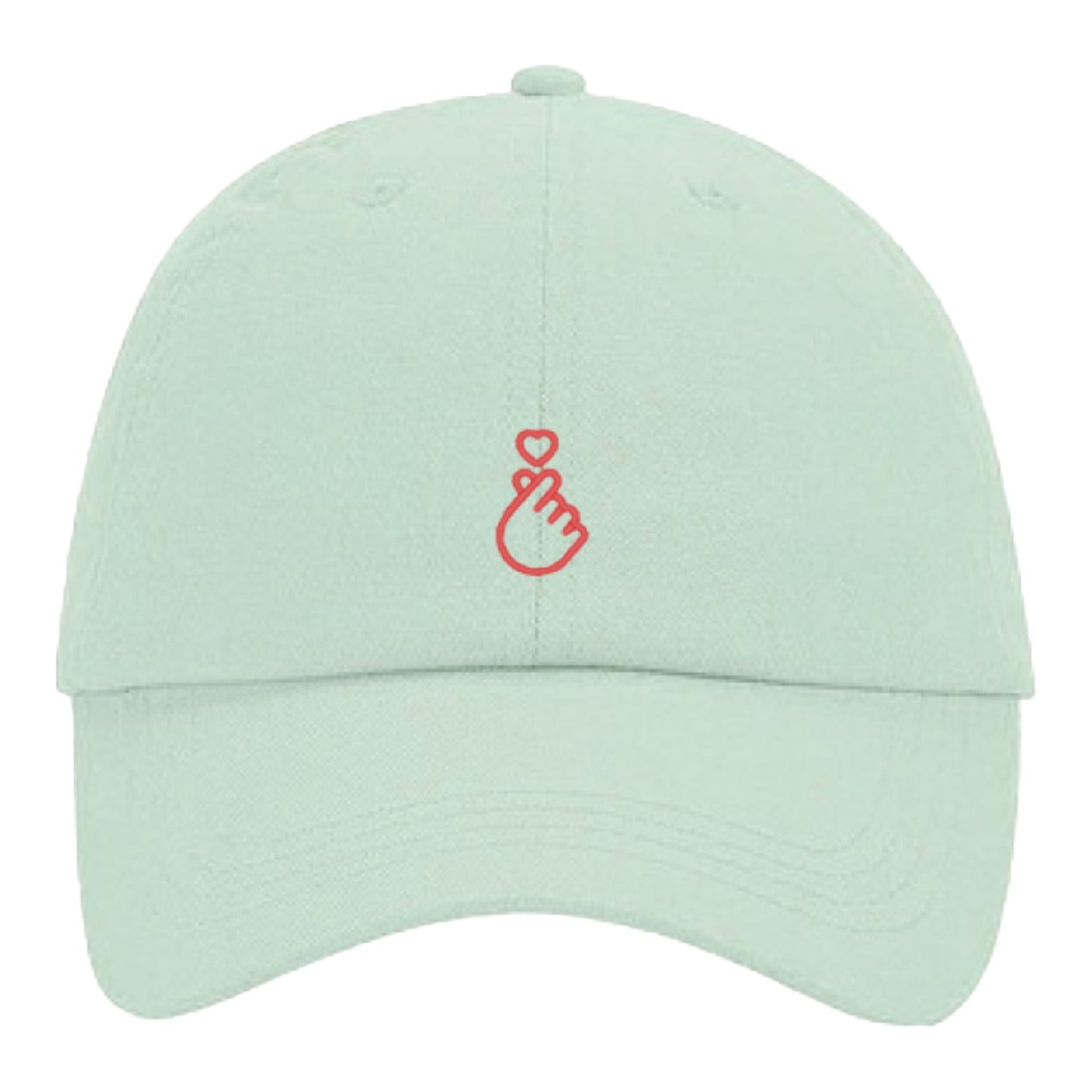 SWFD Baseball Cap Korean Heart Sommer Kappe grün - 1 Stück