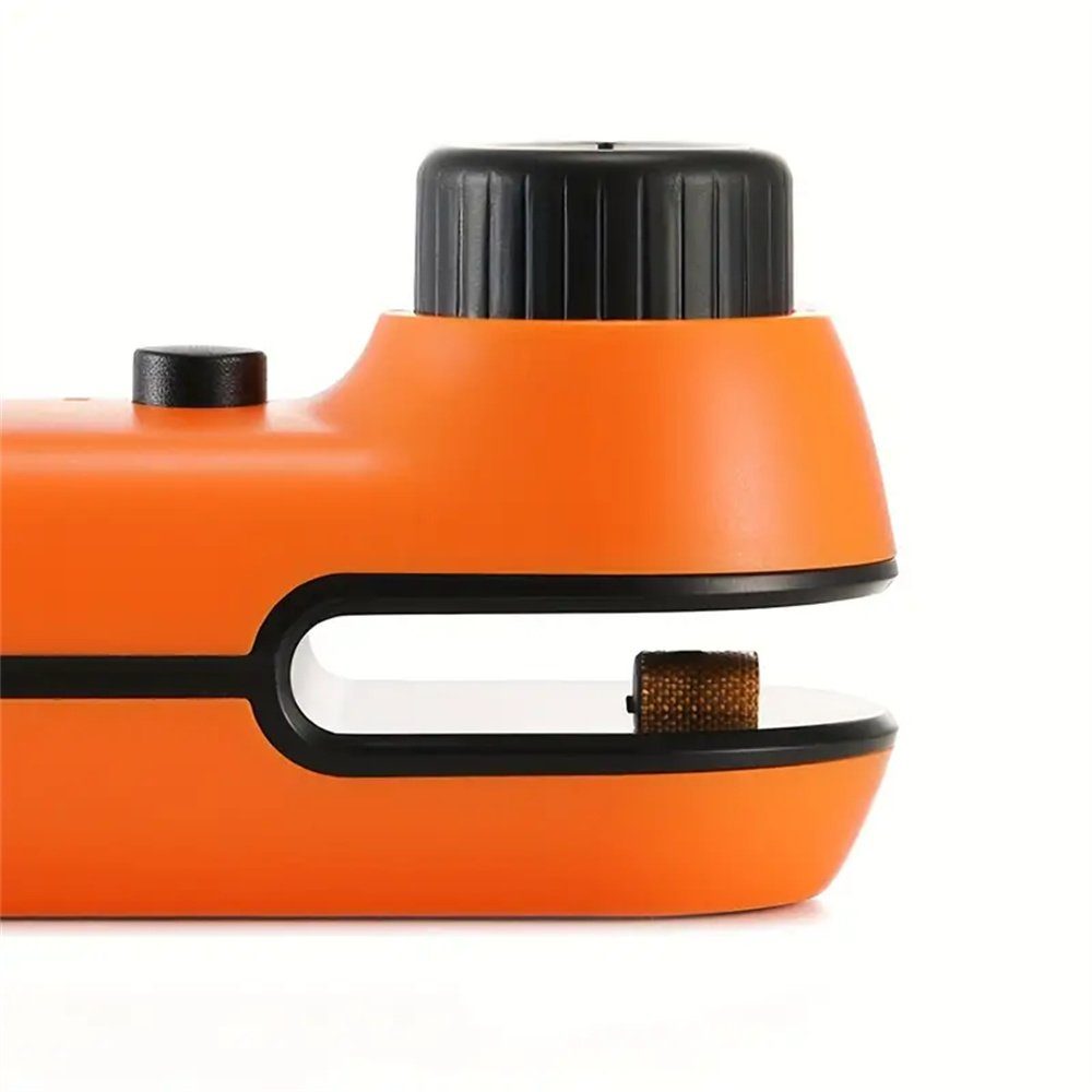 TUABUR Vakuumierer Siegelmaschine Wiederaufladbare tragbare Farbe Mini-Siegelmaschine orange