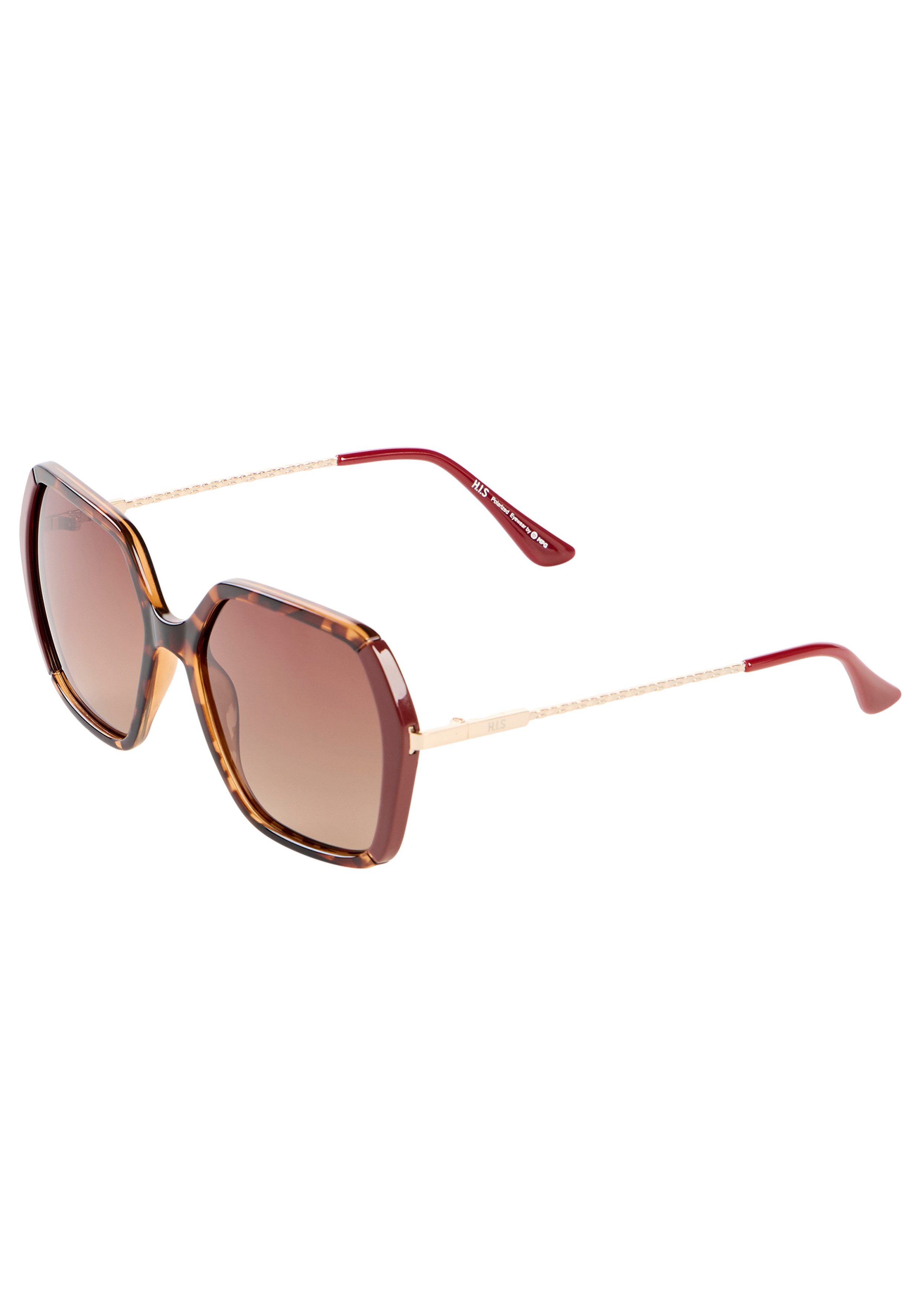 H.I.S Sonnenbrille (Set, 3-St., inklusive Softbeutel und Etui) Schmetterlin günstig online kaufen
