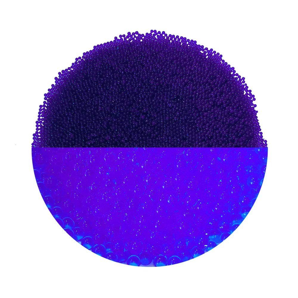 trendfinding Deko-Granulate 100 g Hydroperlen Deko Granulat, (1,5-2 mm, Lila)