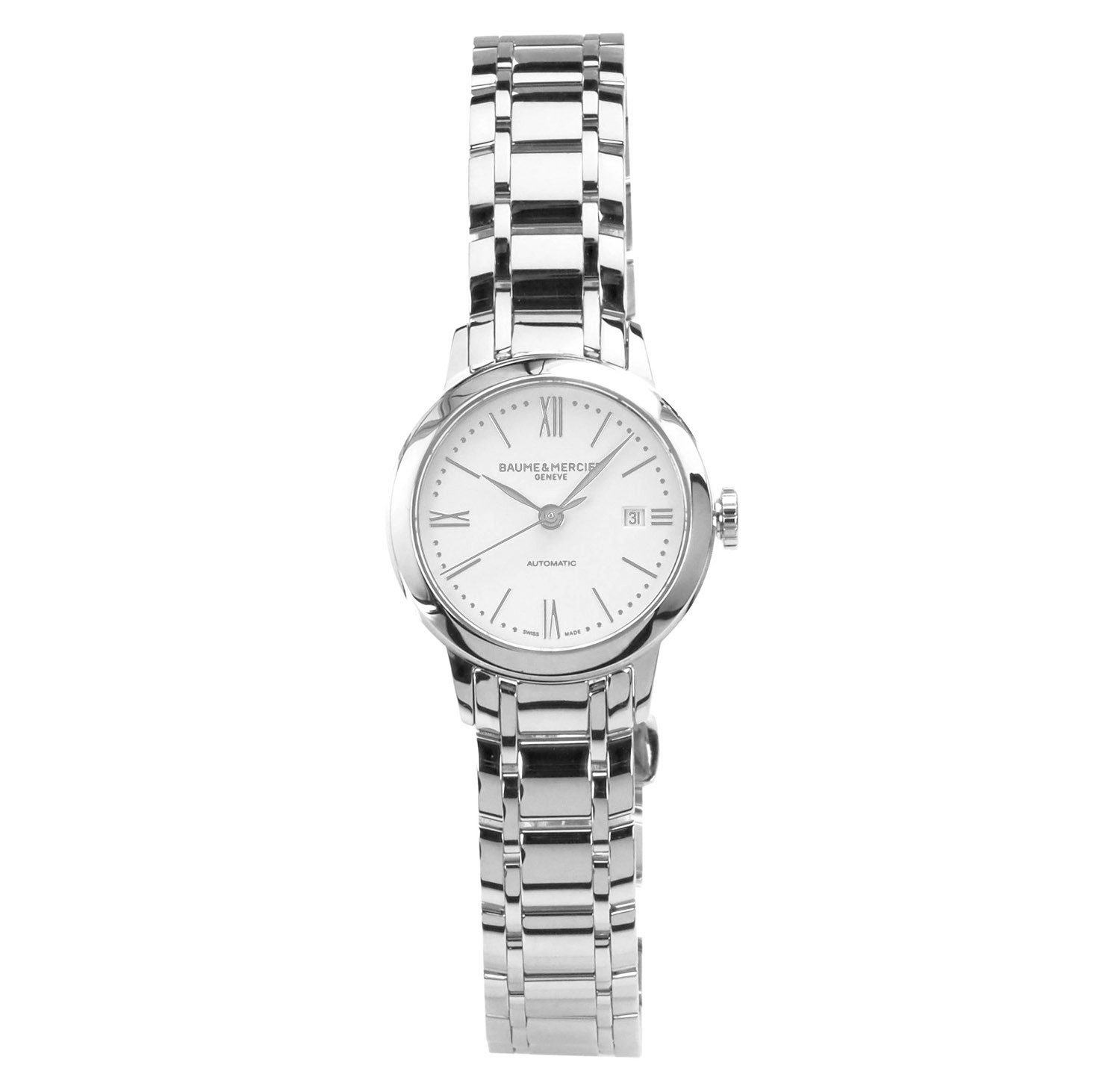 Baume & Mercier Automatikuhr Schweizer Damen Uhr M0A10492 Classima 27 mm Ø Classima