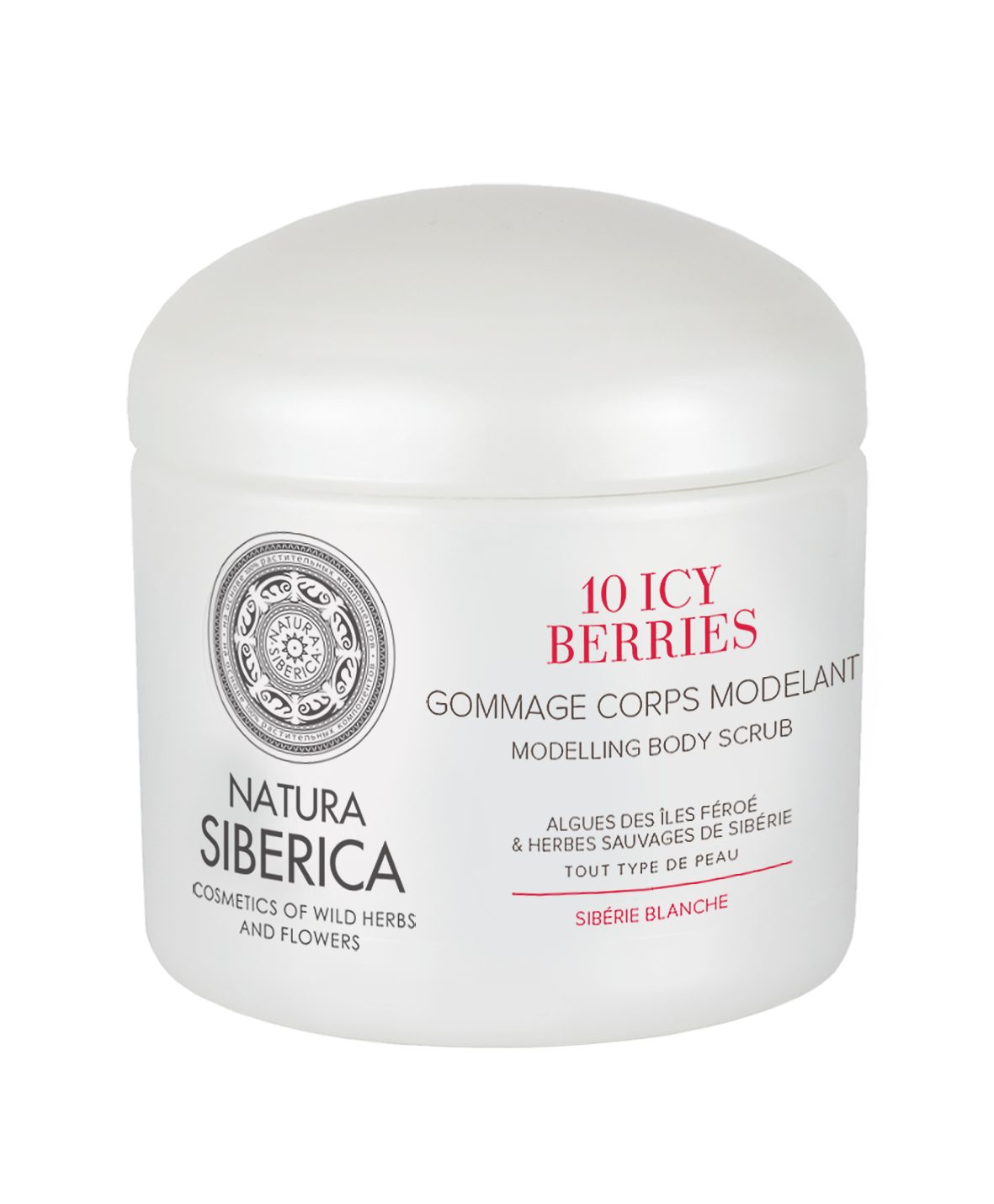 Natura Siberica Körperpeeling Copenhagen Modelling Body Scrub 10 Icy Berries, 370 ml