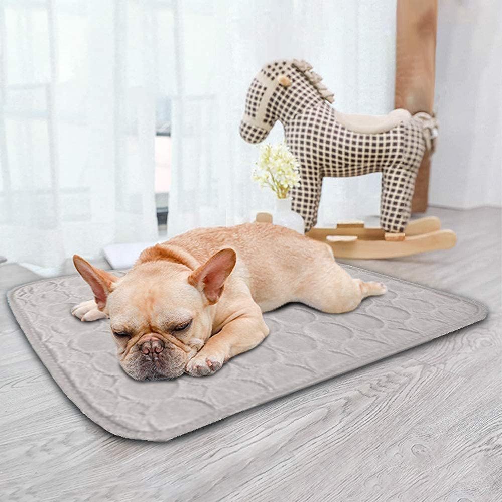 Zaewry Hundematte Kühlmatte Selbst Kühlende Hundematte Katzenmatte Sommer Kühlkissen, für Zuhause Unterwegs oder im Auto