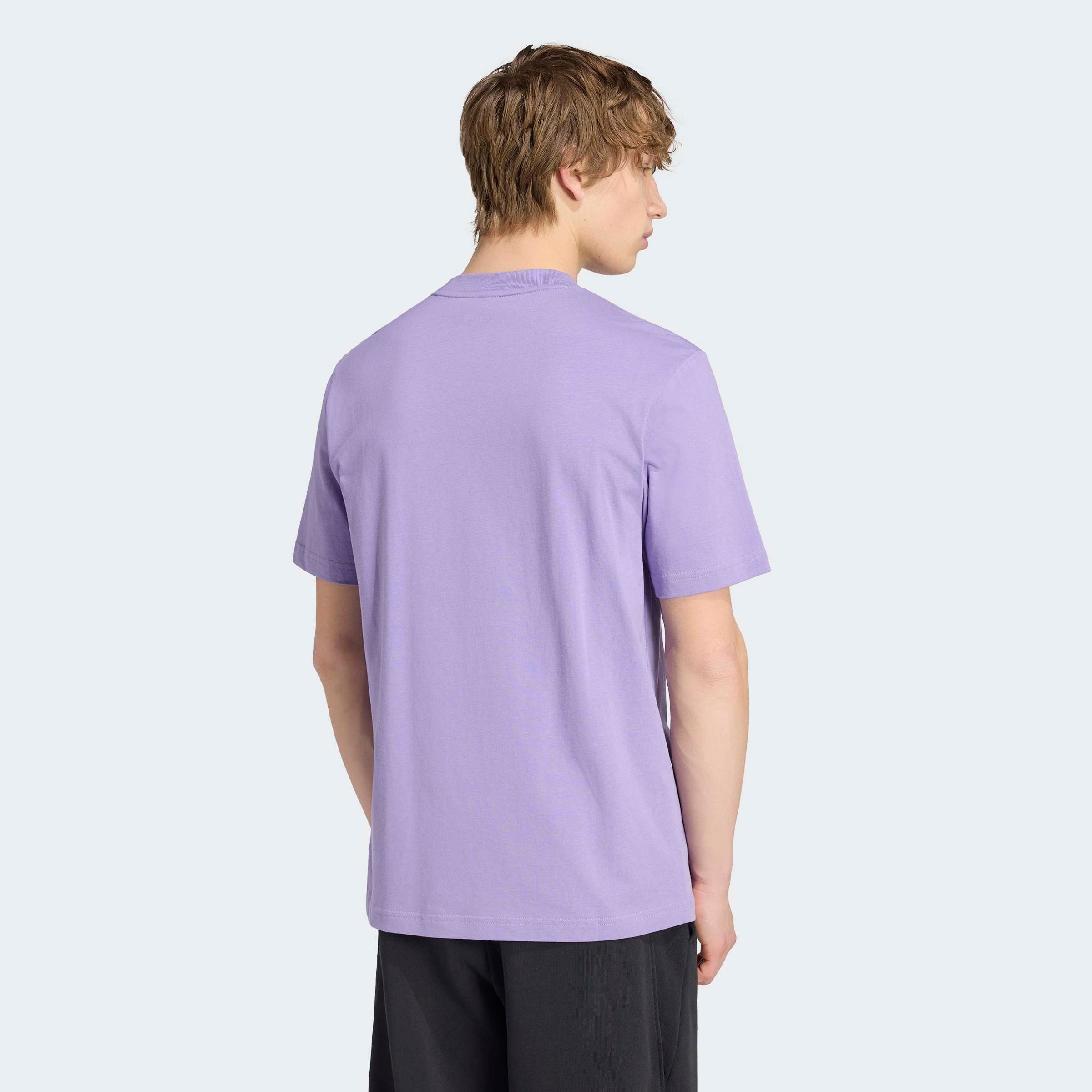 adidas Sportswear T-Shirt ESSENTIALS SMALL LOGO SINGLE JERSEY sportliches Kurzarmshirt, mit Rundhalsausschnitt