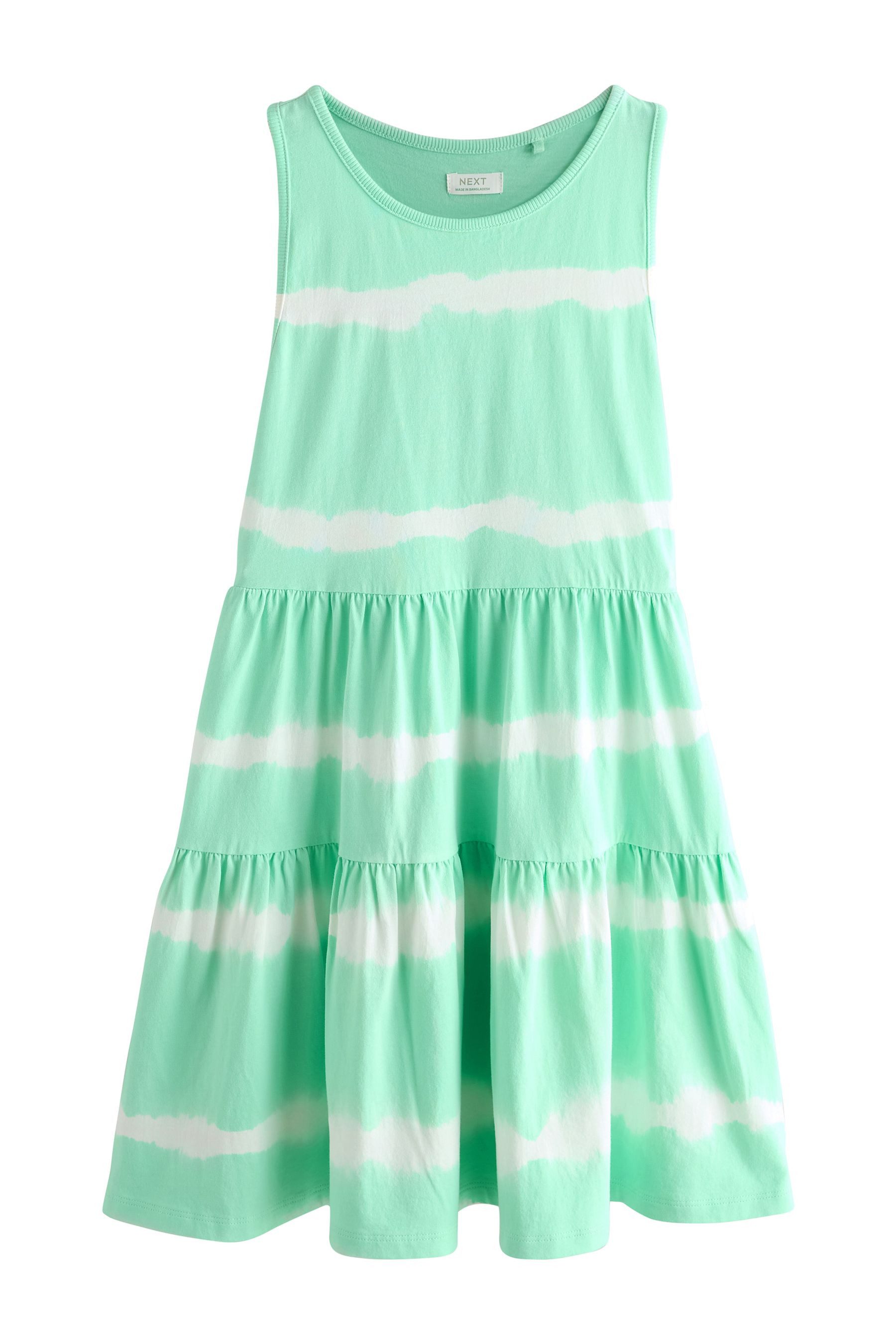 Next Sommerkleid Sommerkleid mit Zierdrehung am Rücken (1-tlg)