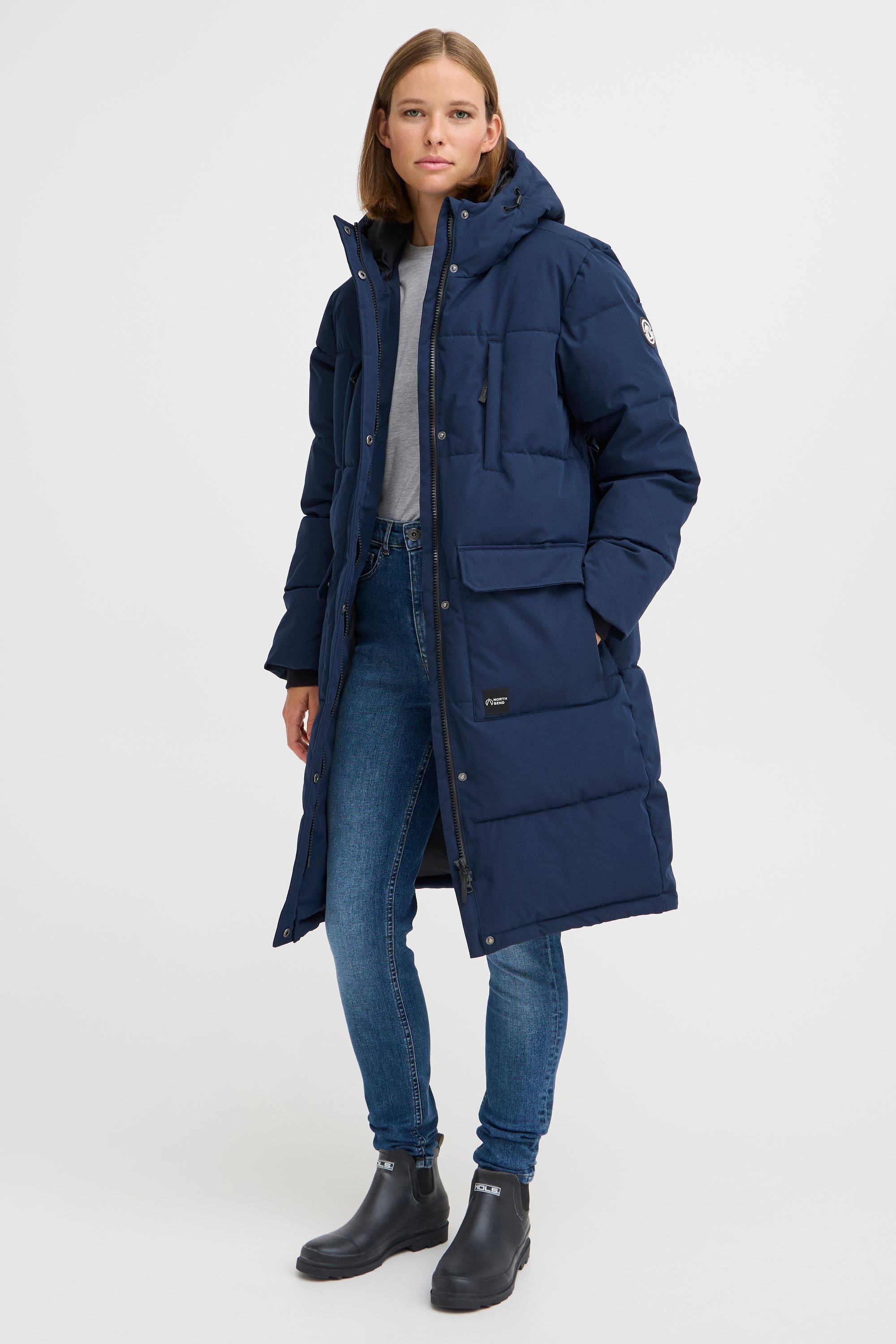 North Bend Steppmantel NBKaila W Warme wattierte Jacke günstig online kaufen