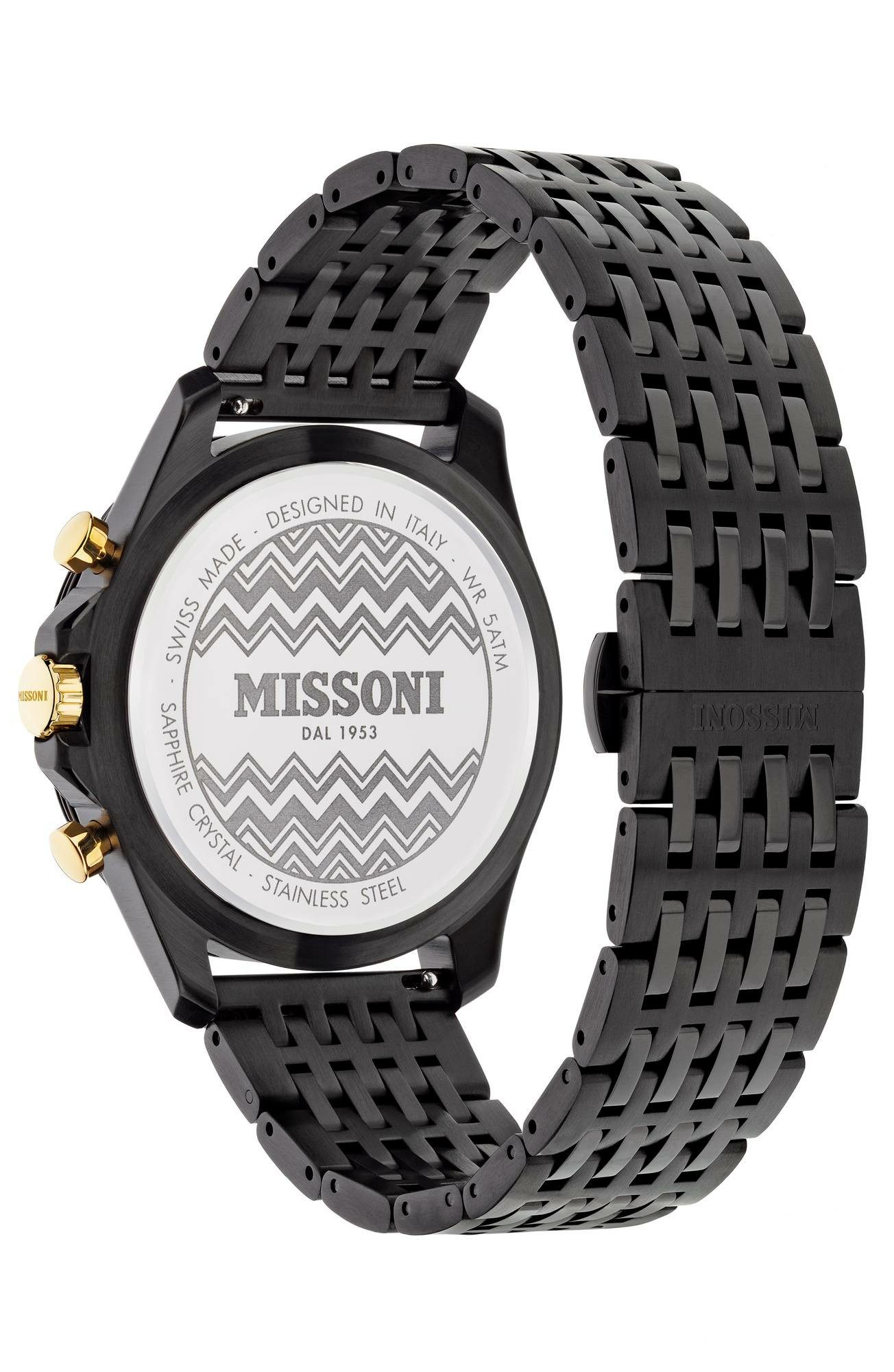 Missoni Quarzuhr Analoguhr für Herren, (1-tlg)