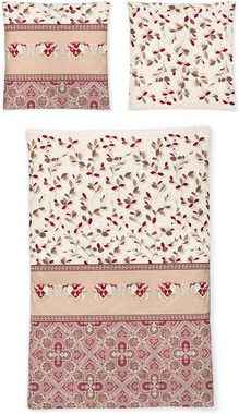 Bettwäsche Irisette Flair Soft-Jersey Bettwäsche 155x220 Elefanten Orient Blätter, Irisette, Jersey, 2 teilig