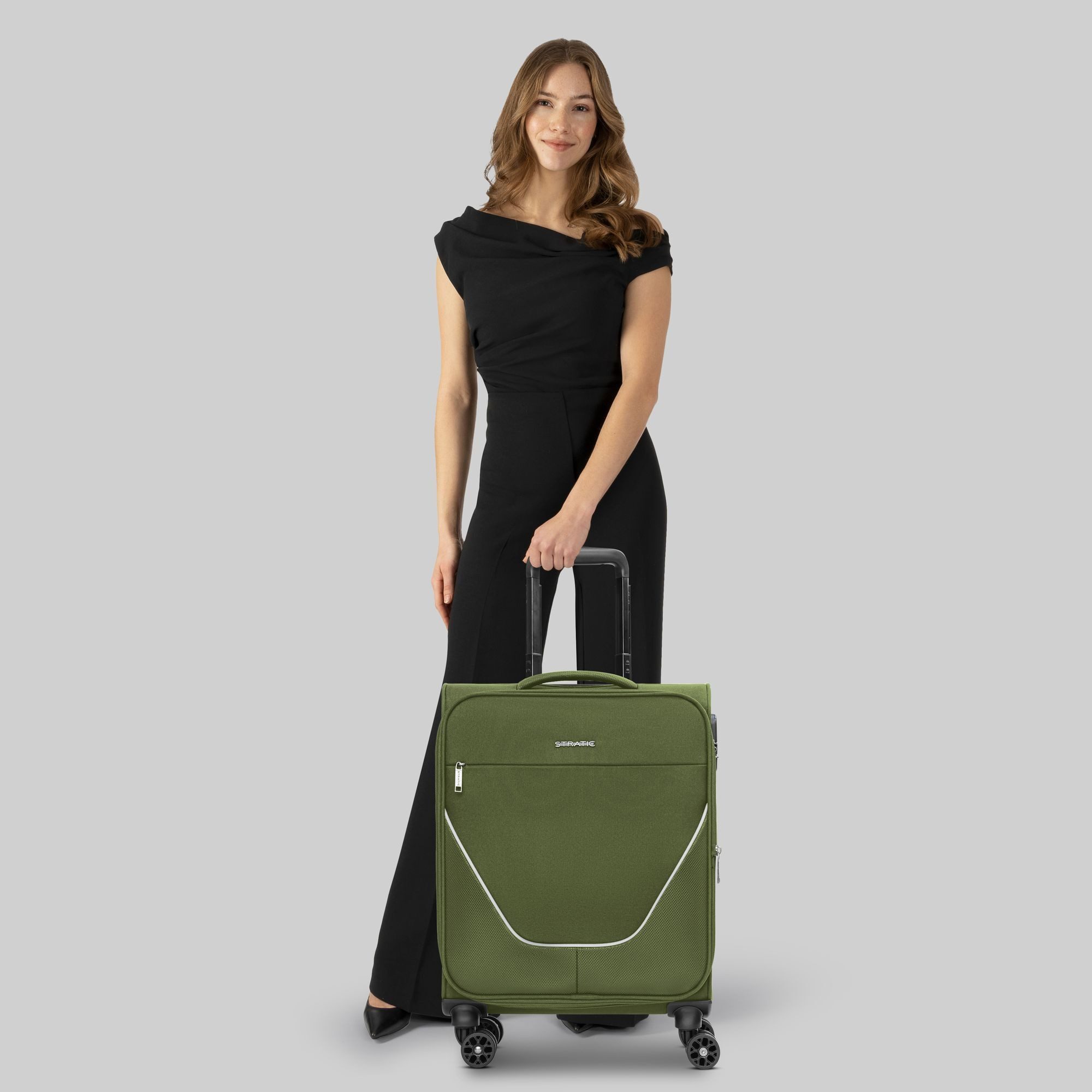 Stratic Handgepäck-Trolley taska, 4 Rollen, Polyester günstig online kaufen