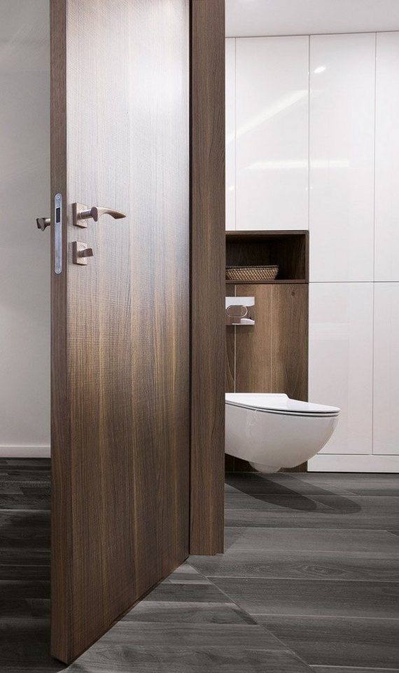 Thumbnail - Wallface Wandpaneel 25159 Wandpaneel Holz Optik Nussbau Dekor dunkelbraun 2,60 qm, BxL: 100x260 cm, 2.6 qm, (Dekorpaneel...