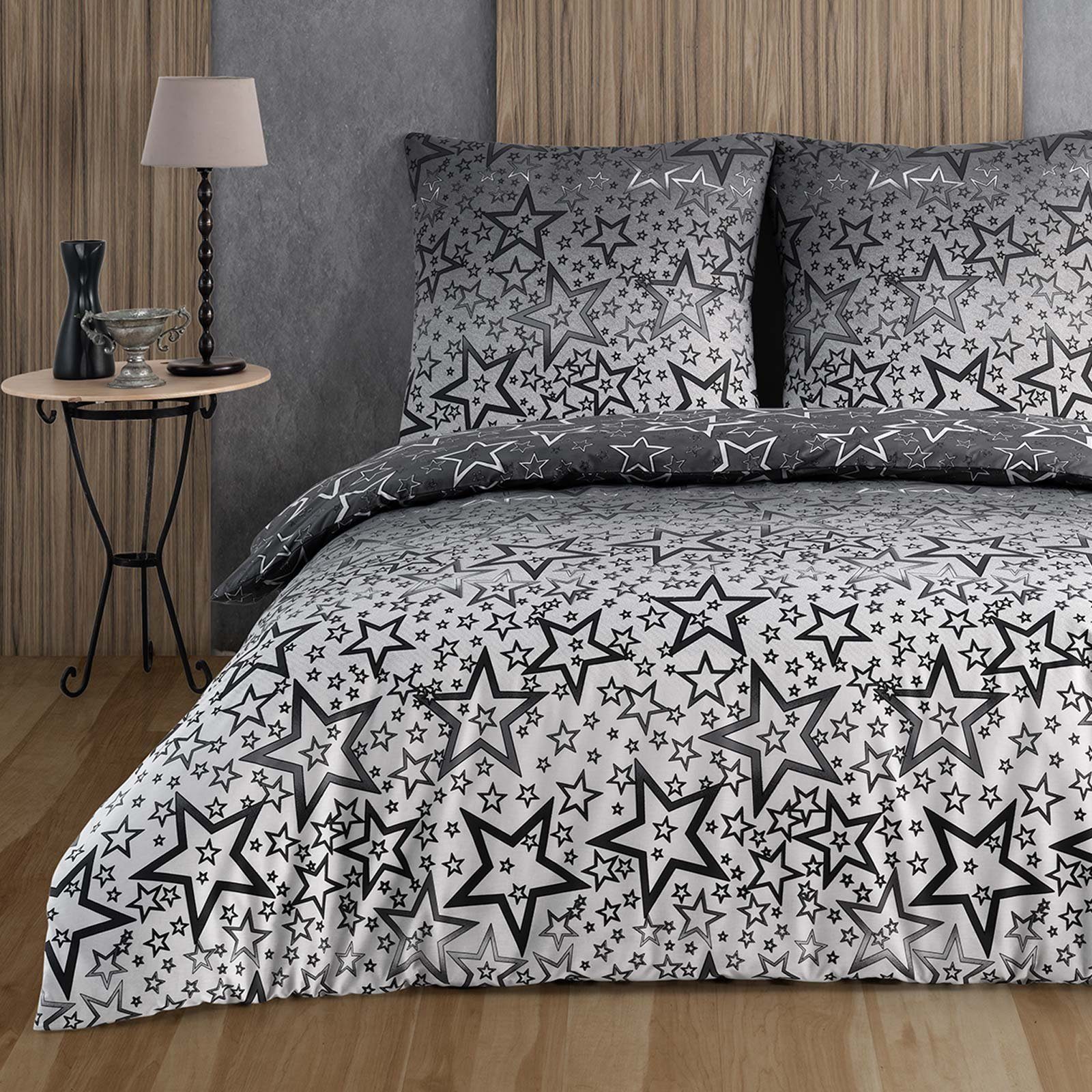 Buymax Bettwäsche Bettbezug-Set, Renforce: 100% Baumwolle, günstig online kaufen