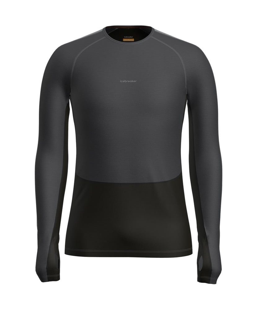 Icebreaker Langarmshirt Unterwäsche 200 ZoneKnit Crewe (Merinowolle, enganliegend)