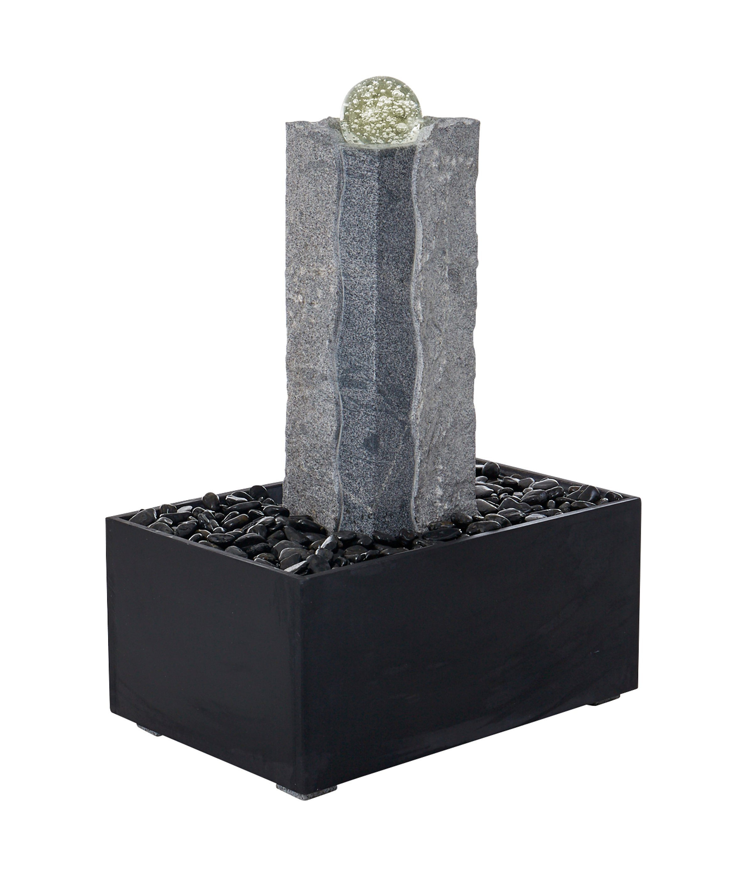 Dehner Gartenbrunnen »Beata inkl. Beleuchtung, 68 x 45 x 85 cm, Granit