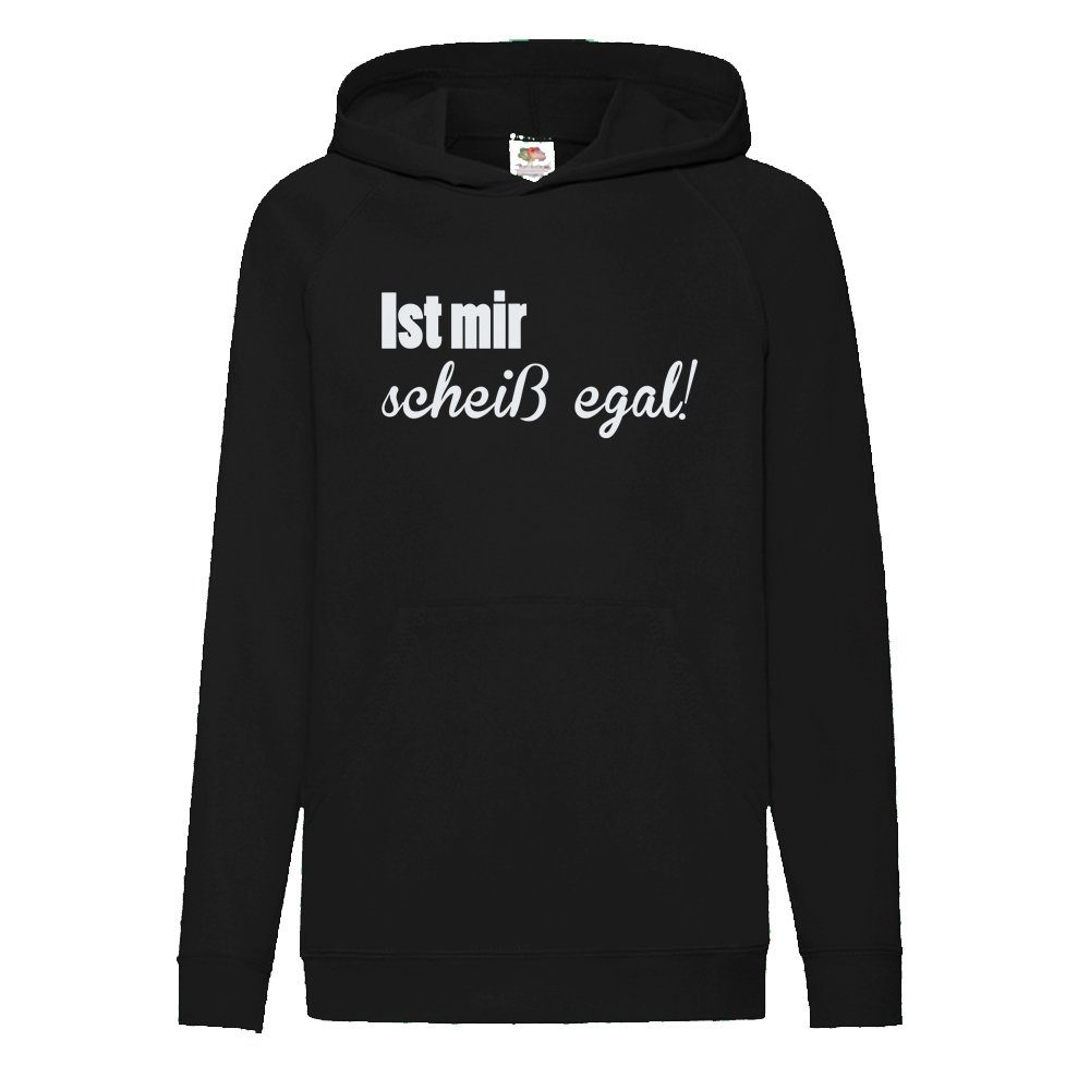 Ggraphics Hoodie Ist mir scheiß egal! Kinder Hoodie / Kapuzenpullover