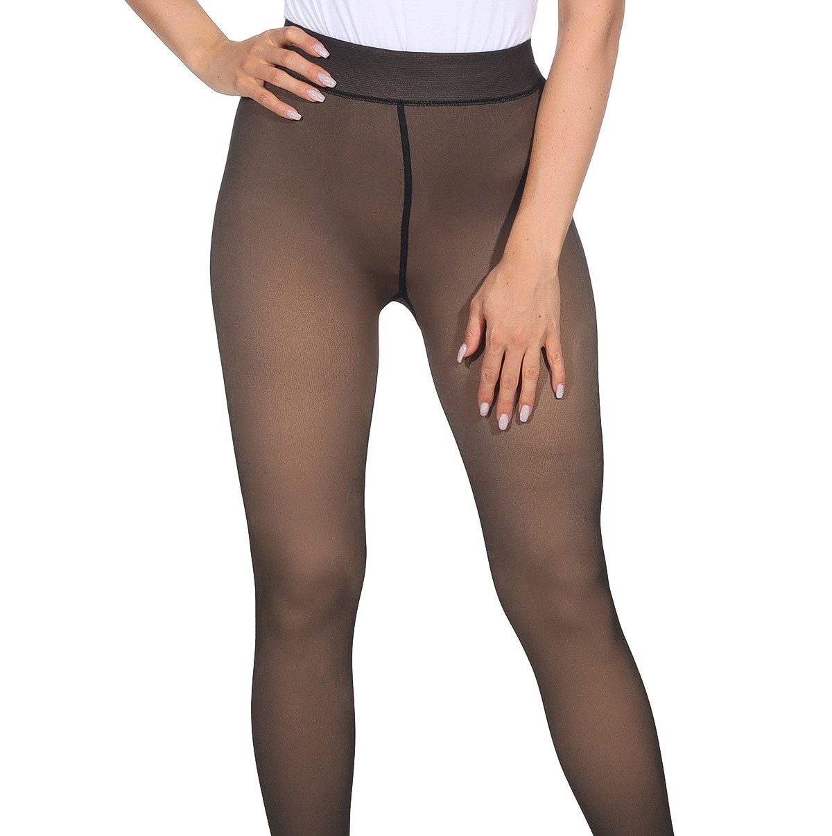 simaranda Thermostrumpfhose 396 Winter Leggings mit Innenfleece gefüttert günstig online kaufen