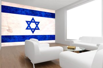 WandbilderXXL Fototapete Israel, glatt, Länderflaggen, Vliestapete, hochwertiger Digitaldruck, in verschiedenen Größen