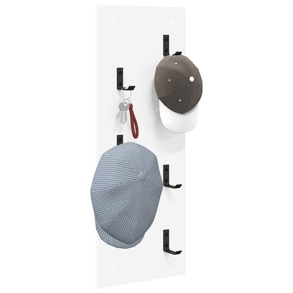 vidaXL Regal Wandmontierter Kleiderständer Weiß 30 günstig online kaufen