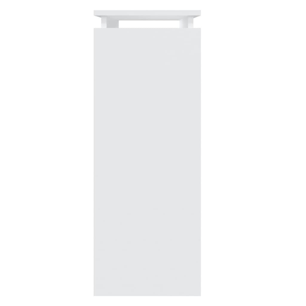 cm 80x30x80 Weiß Beistelltisch Holzwerkstoff furnicato Konsolentisch (1-St)