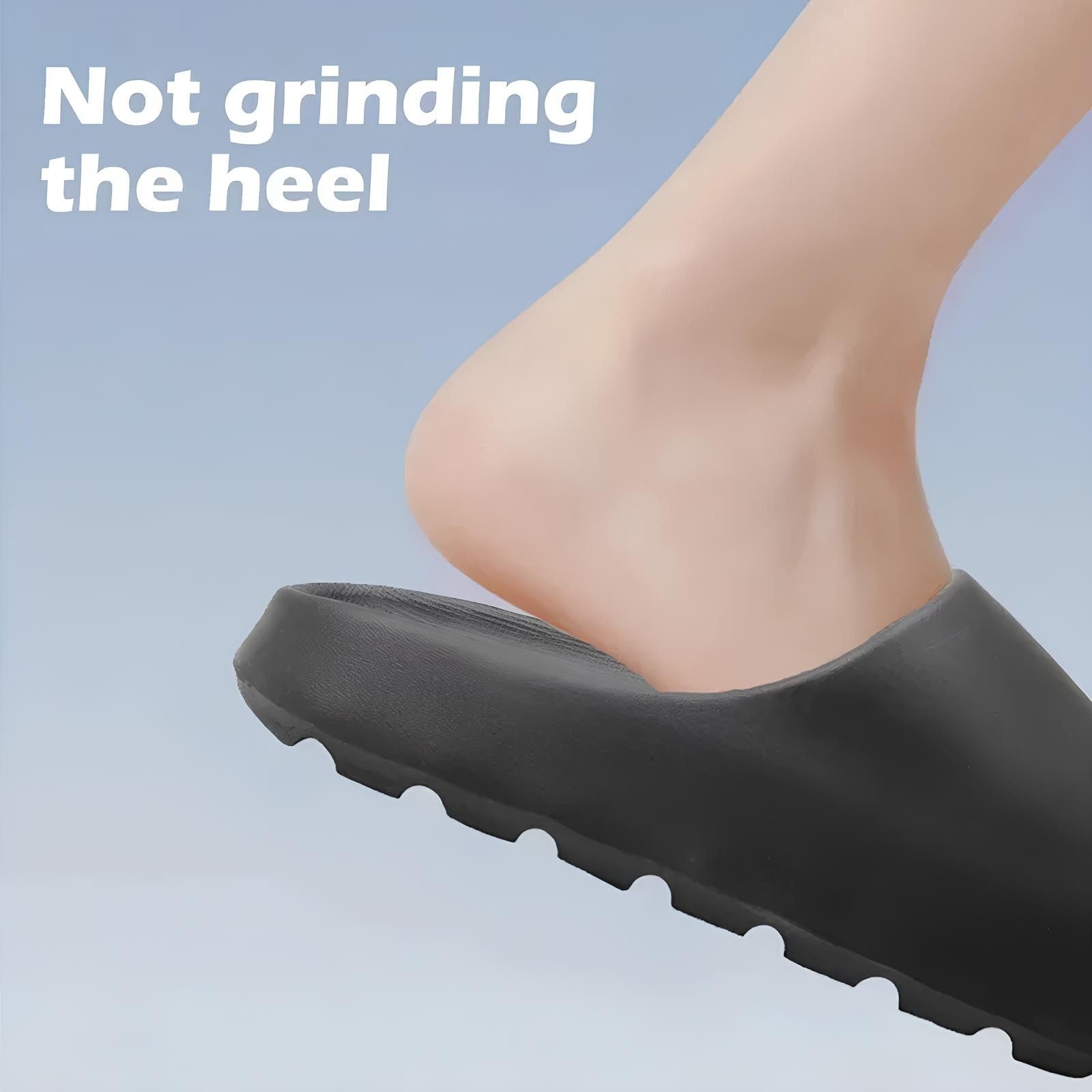 Athlix Badelatschen Rutschfest Pantoffeln Unisex Slides Damen Herren Badesandale Badesandale 3,5 cm dicke Sohle, Rutschfest, 160g leicht