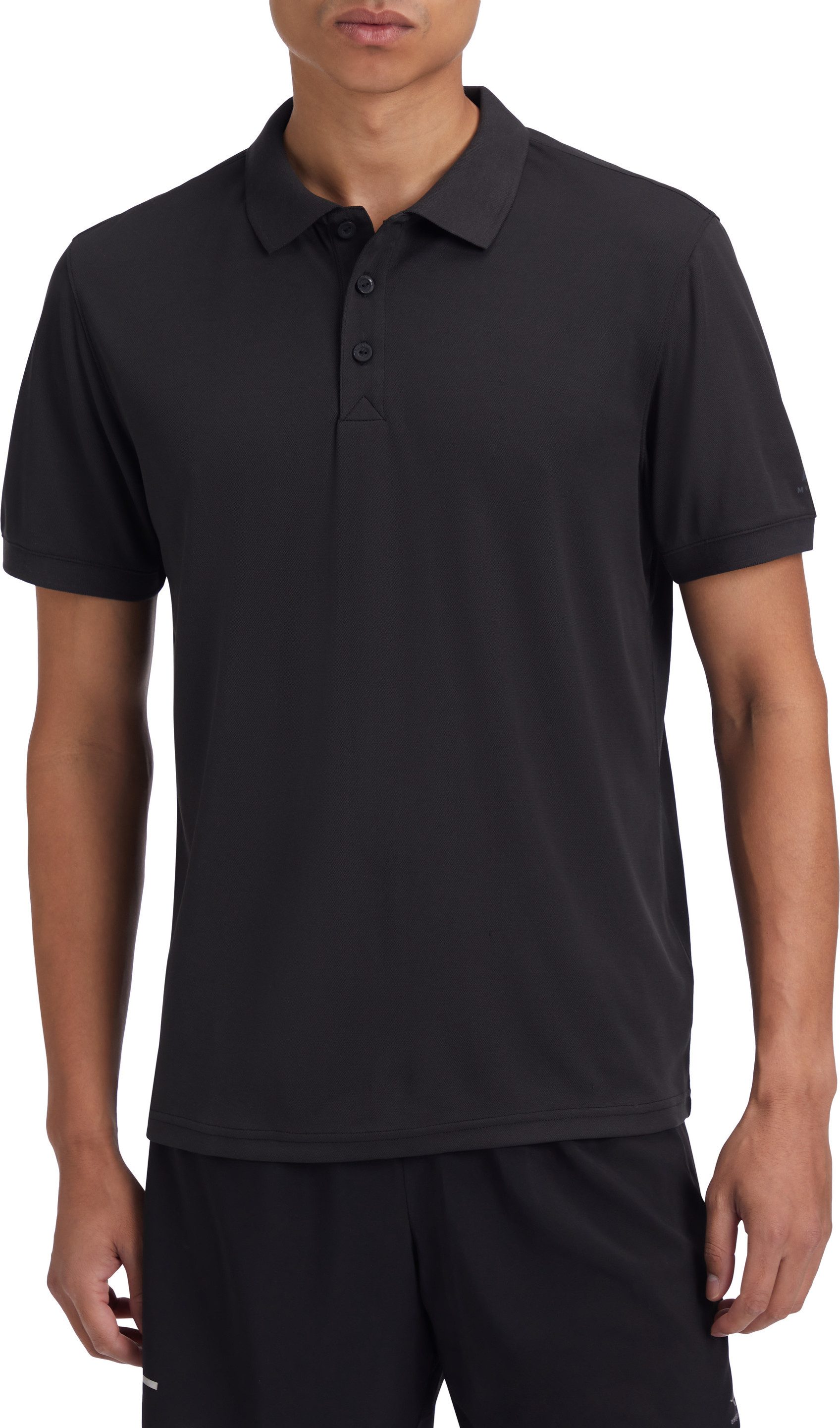 McKINLEY Poloshirt HE.-POLO LANGO M sportliche Passform, 3er-Knopfleiste, Strickkragen, atmungsaktiv