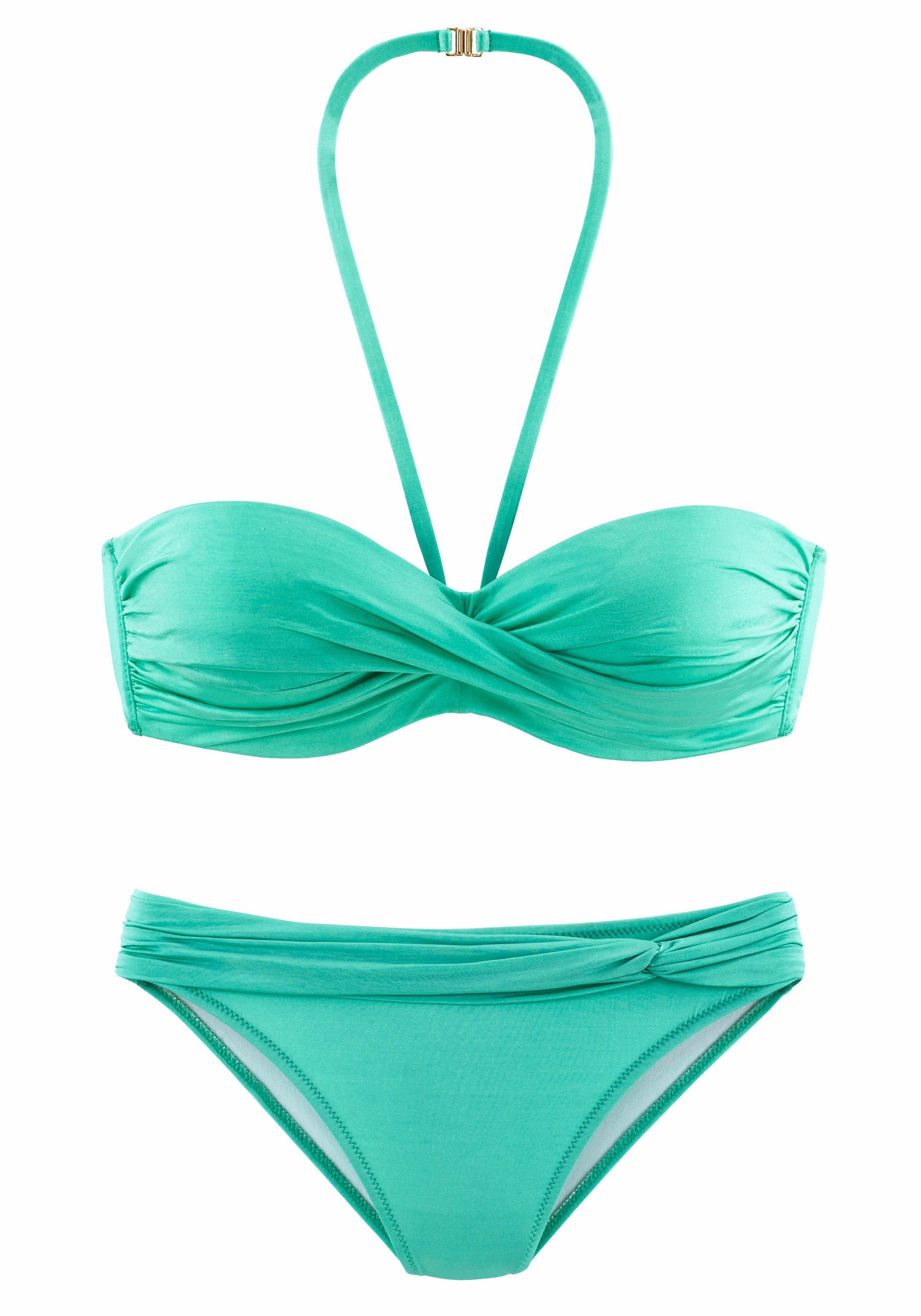 LASCANA Bügel-Bandeau-Bikini mit verschiedenen Trägervarianten günstig online kaufen