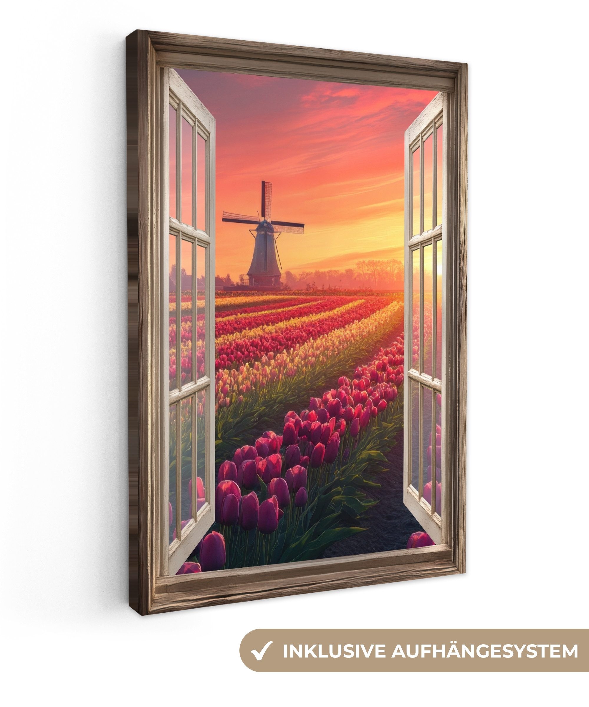 Tulpen - Sonnenuntergang - Rosa