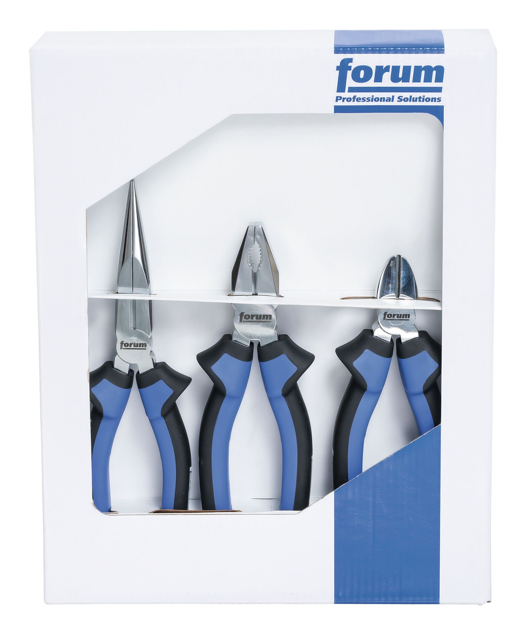 forum® Zangenset, 3-tlg., Zangensatz 3tlg
