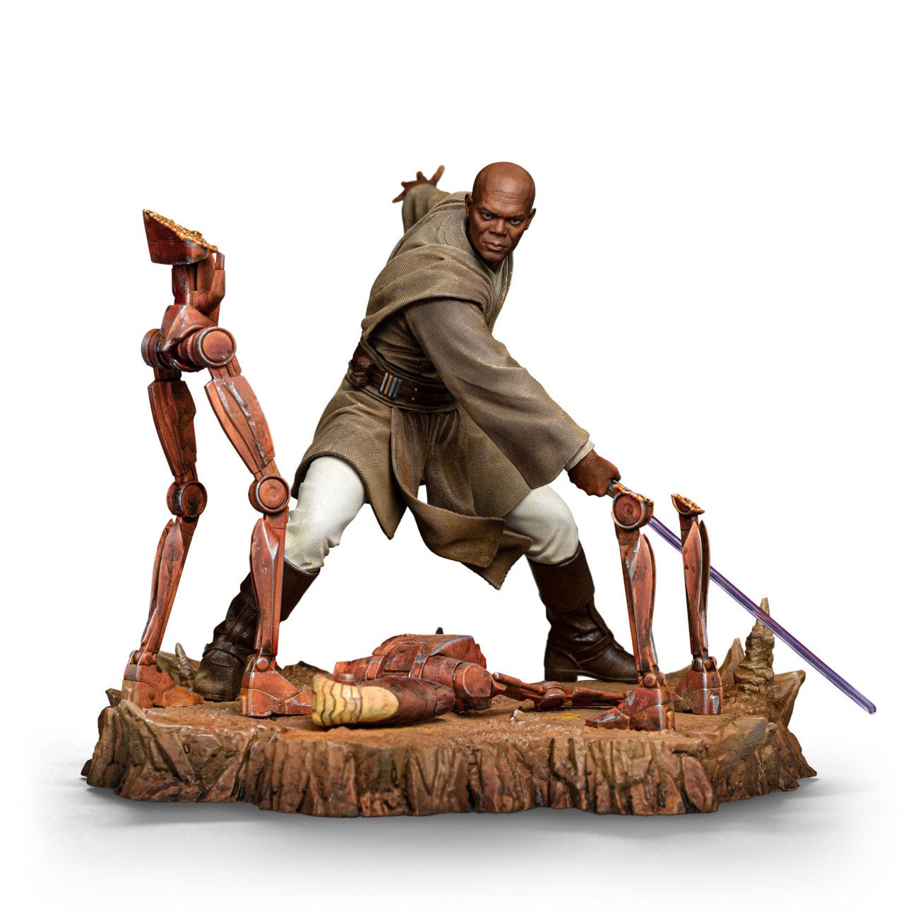Iron Studios Merchandise-Figur Star Wars Art Scale Statue 1/10 Mace Windu 18 cm
